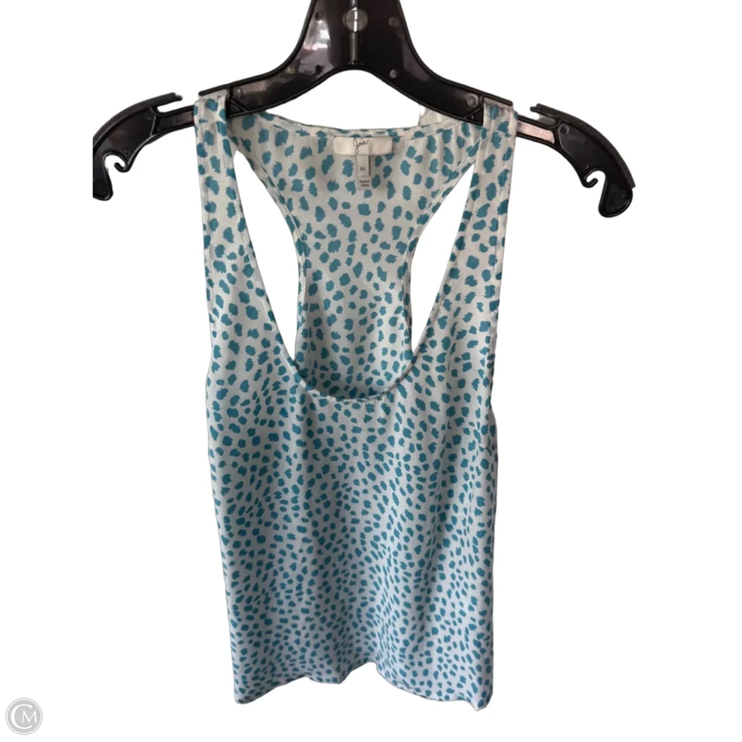 Top Sleeveless By Joie In Blue & White, Size: M