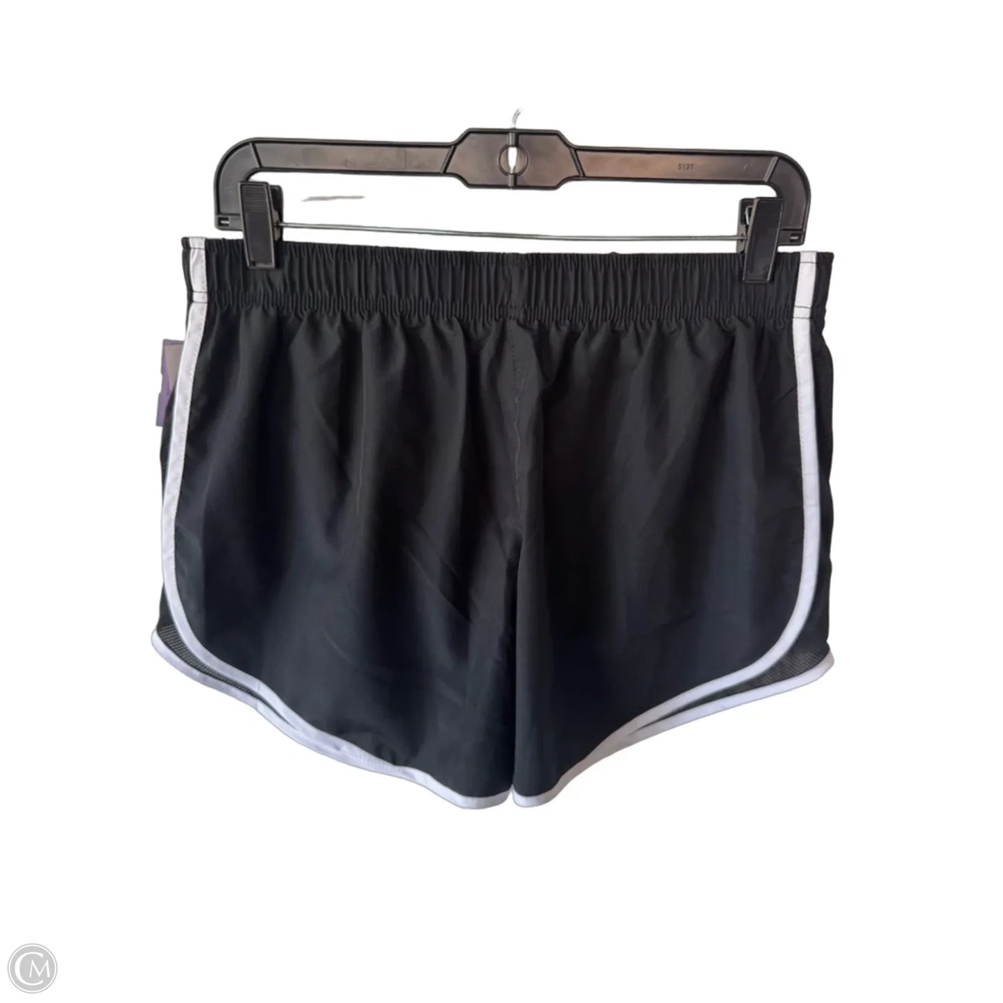 Athletic Shorts By Nike In Black & White, Size: 12
