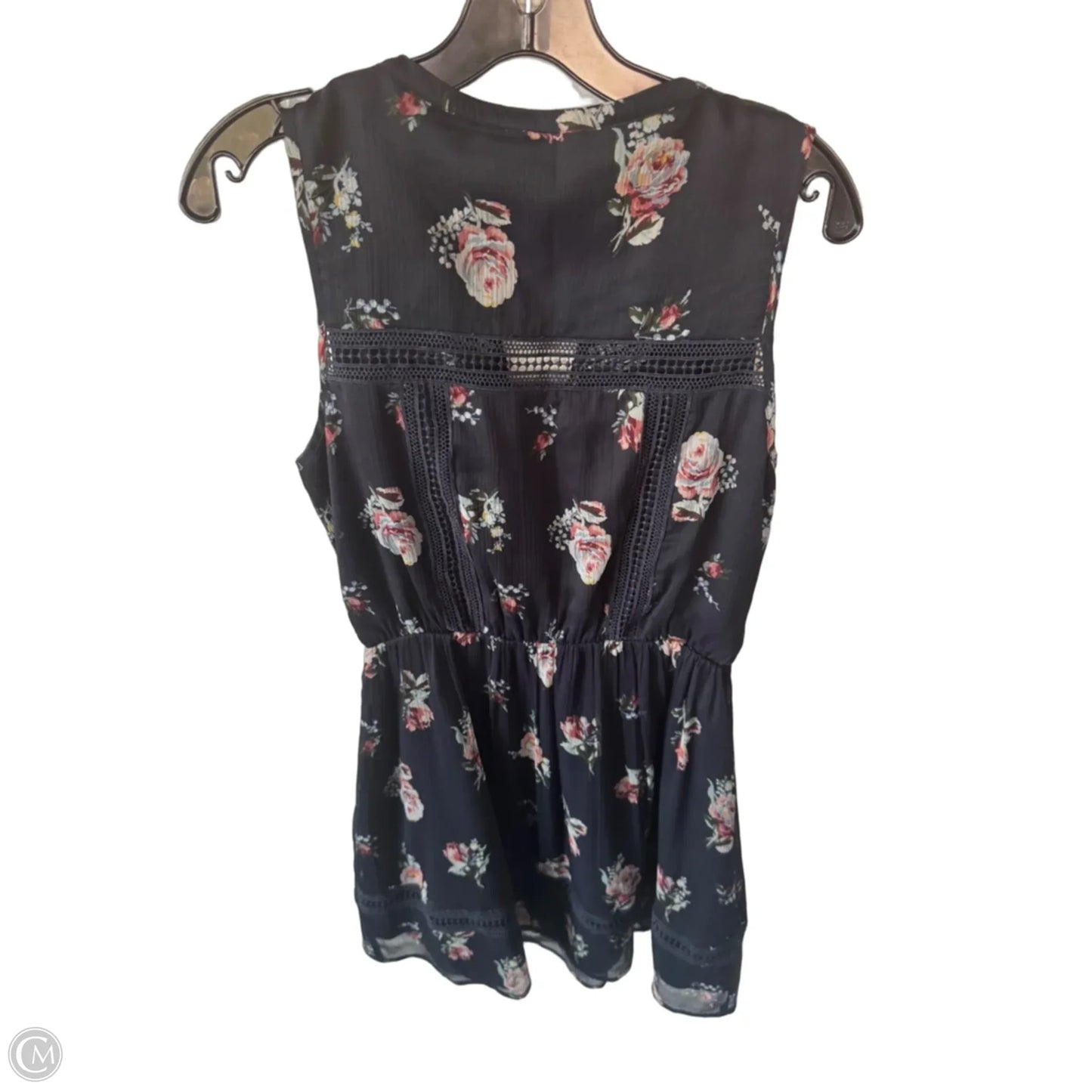 Dress Casual Short By Abercrombie And Fitch In Blue & Pink, Size: M