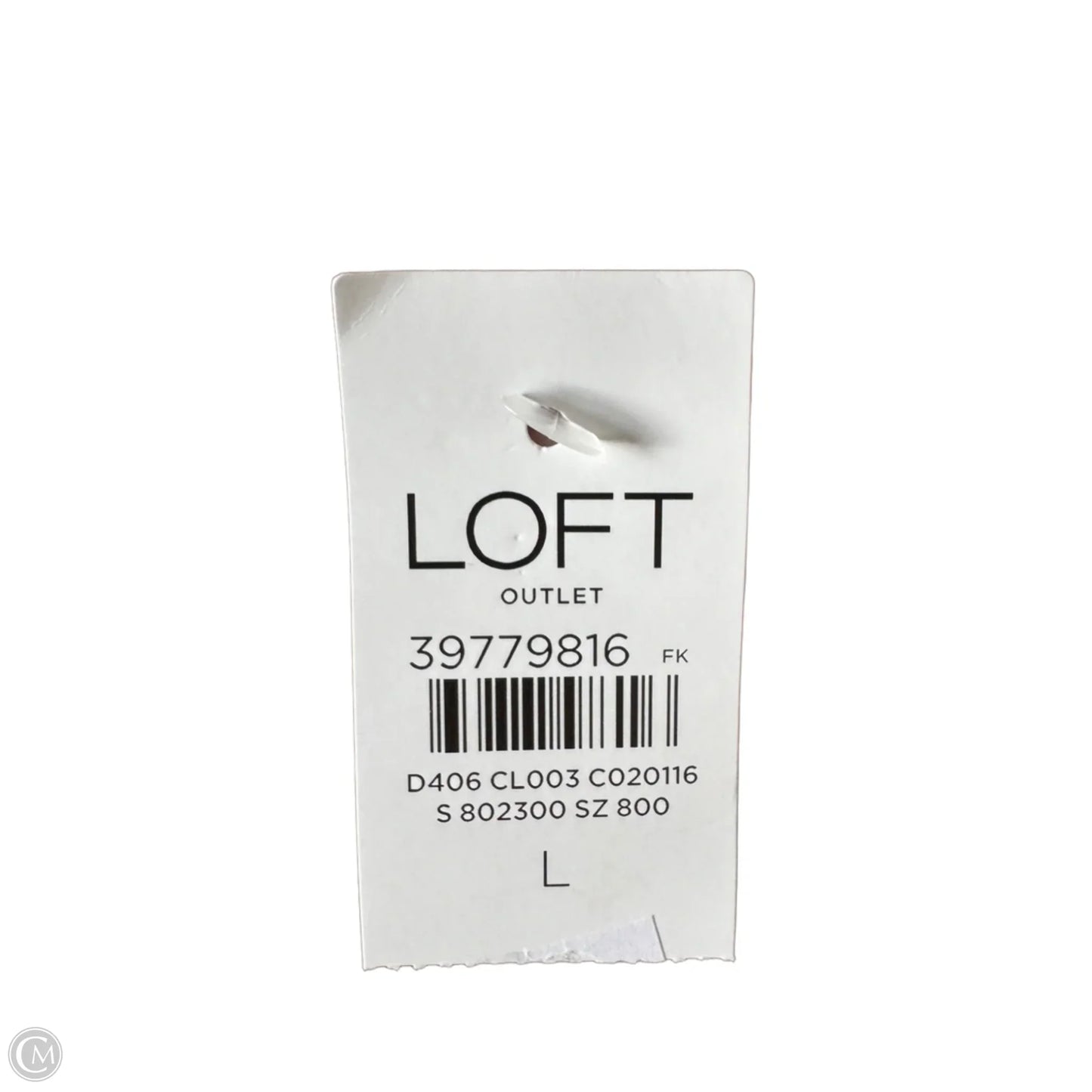 Sweater By Loft In Green, Size: L