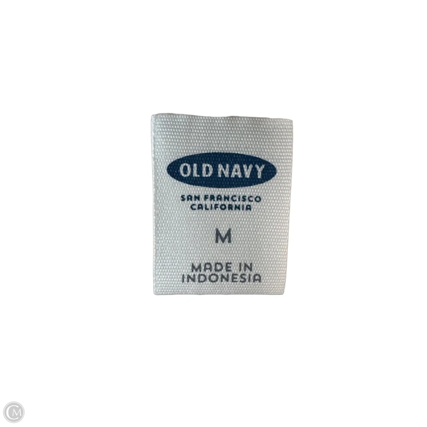 Sweatshirt Crewneck By Old Navy In Cream & Yellow, Size: M