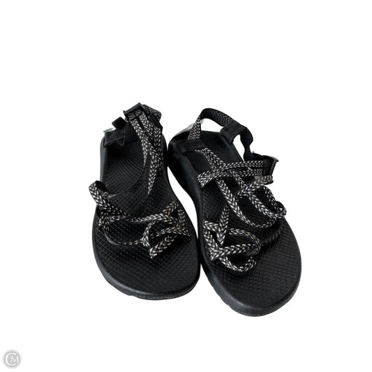 Sandals Flats By Chacos In Black & Grey, Size: 9