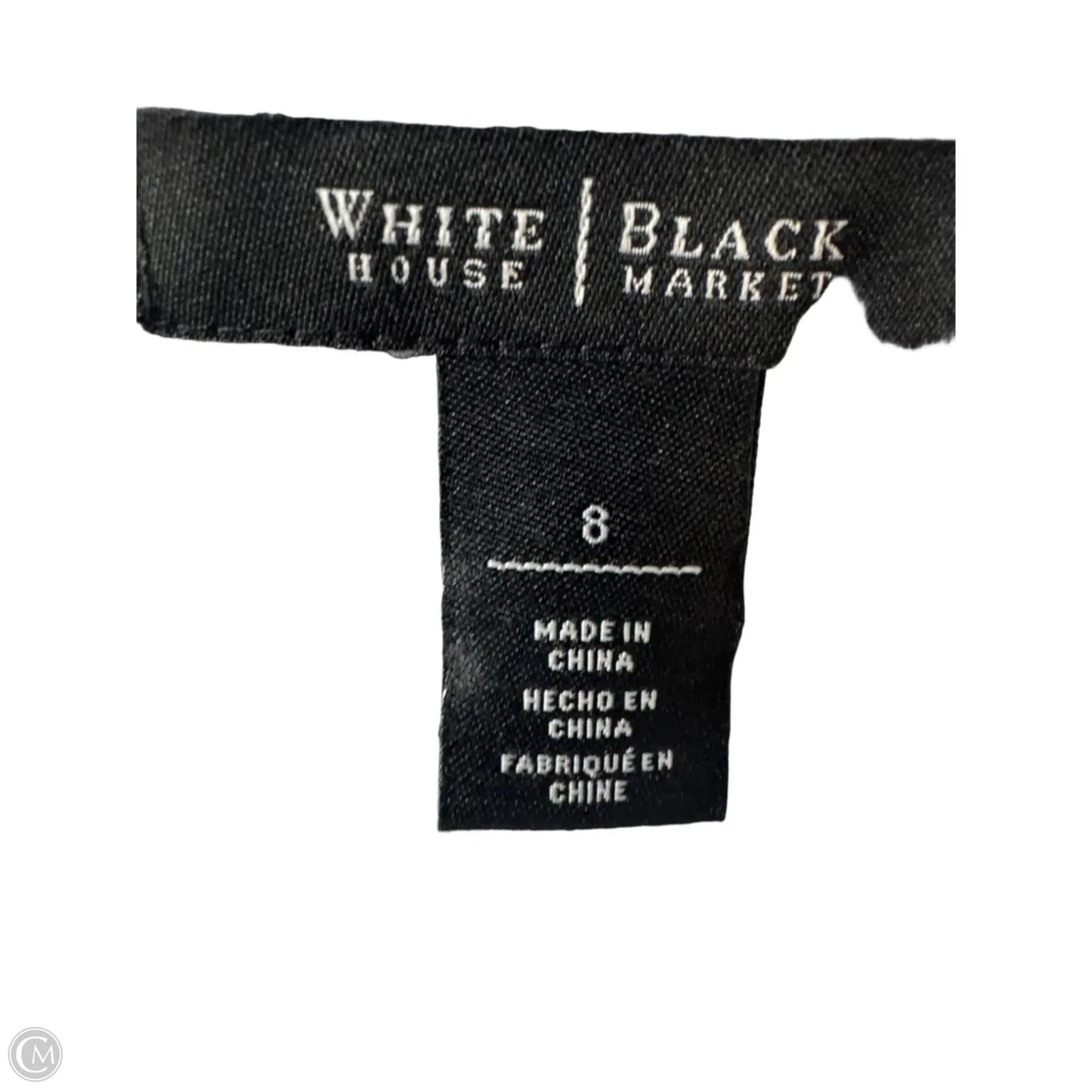 Romper By White House Black Market In Black & White, Size: M
