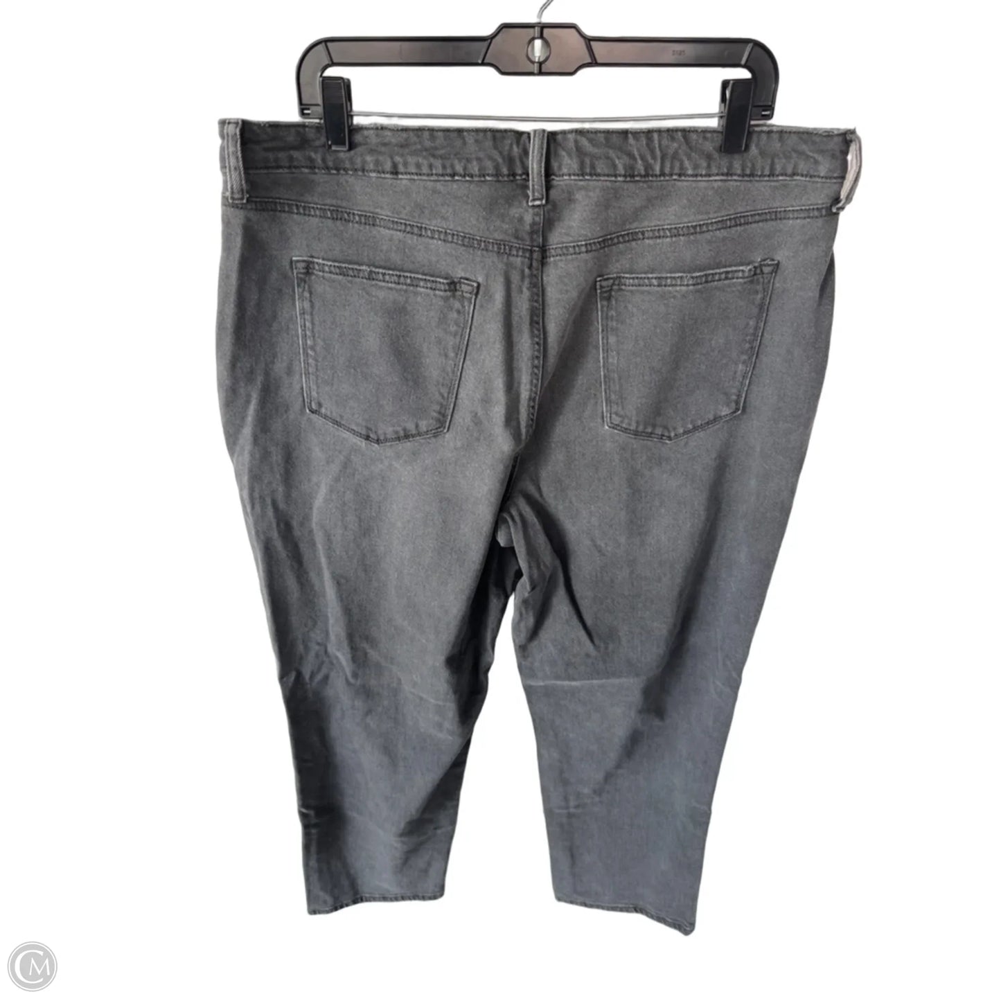 Jeans Straight By Sonoma In Grey Denim, Size: 18