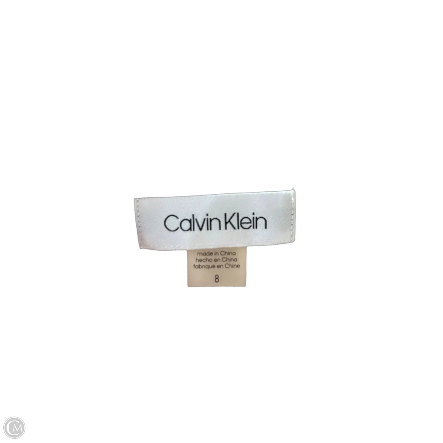 Dress Party Short By Calvin Klein In Red, Size: M
