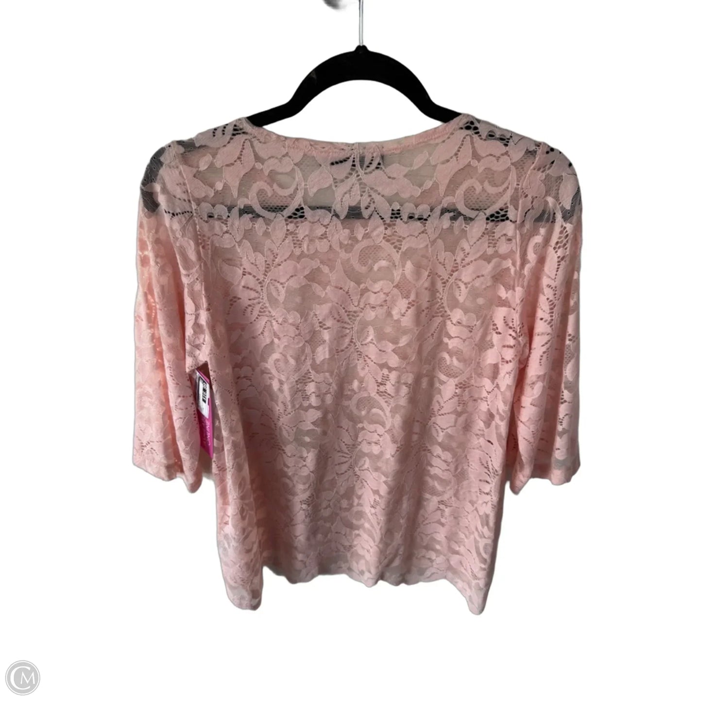 Top 3/4 Sleeve By Sympli In Pink, Size: M