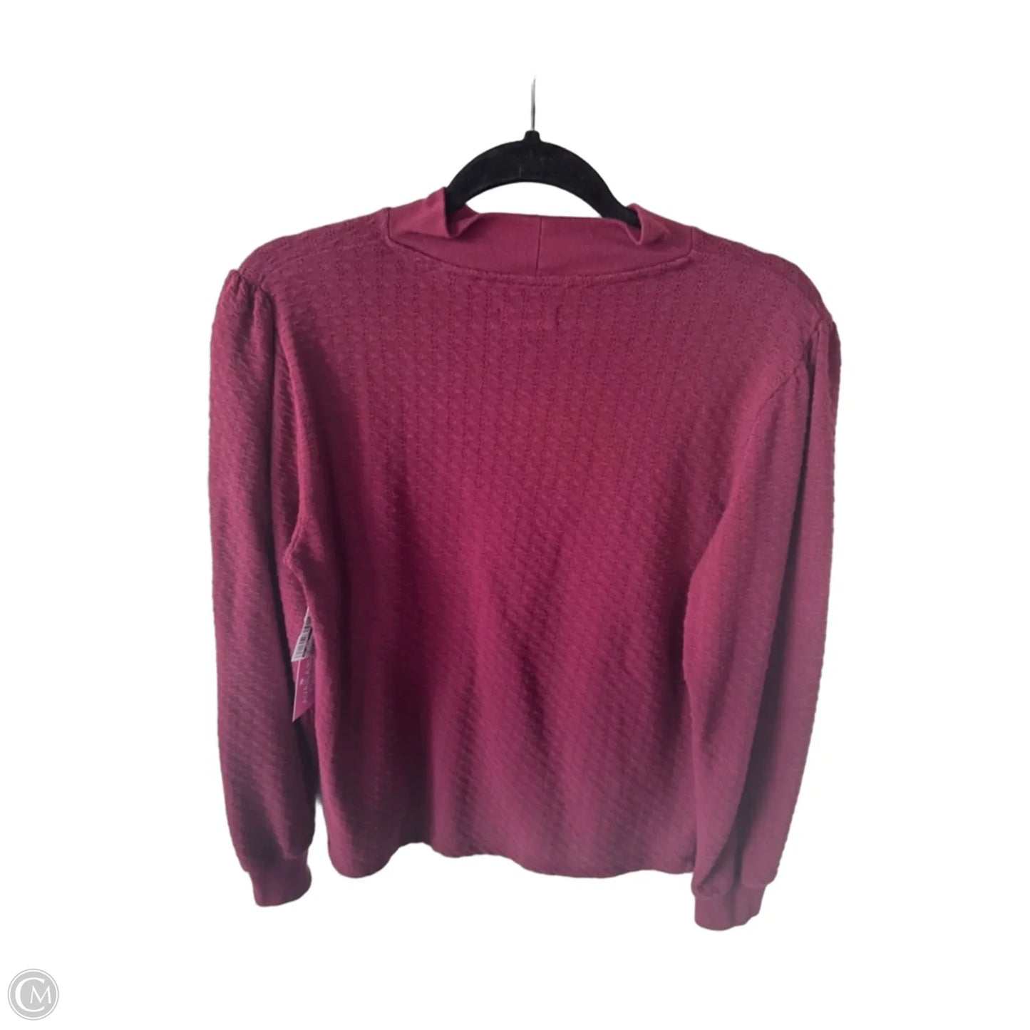 Top Long Sleeve By J. Crew In Red, Size: M