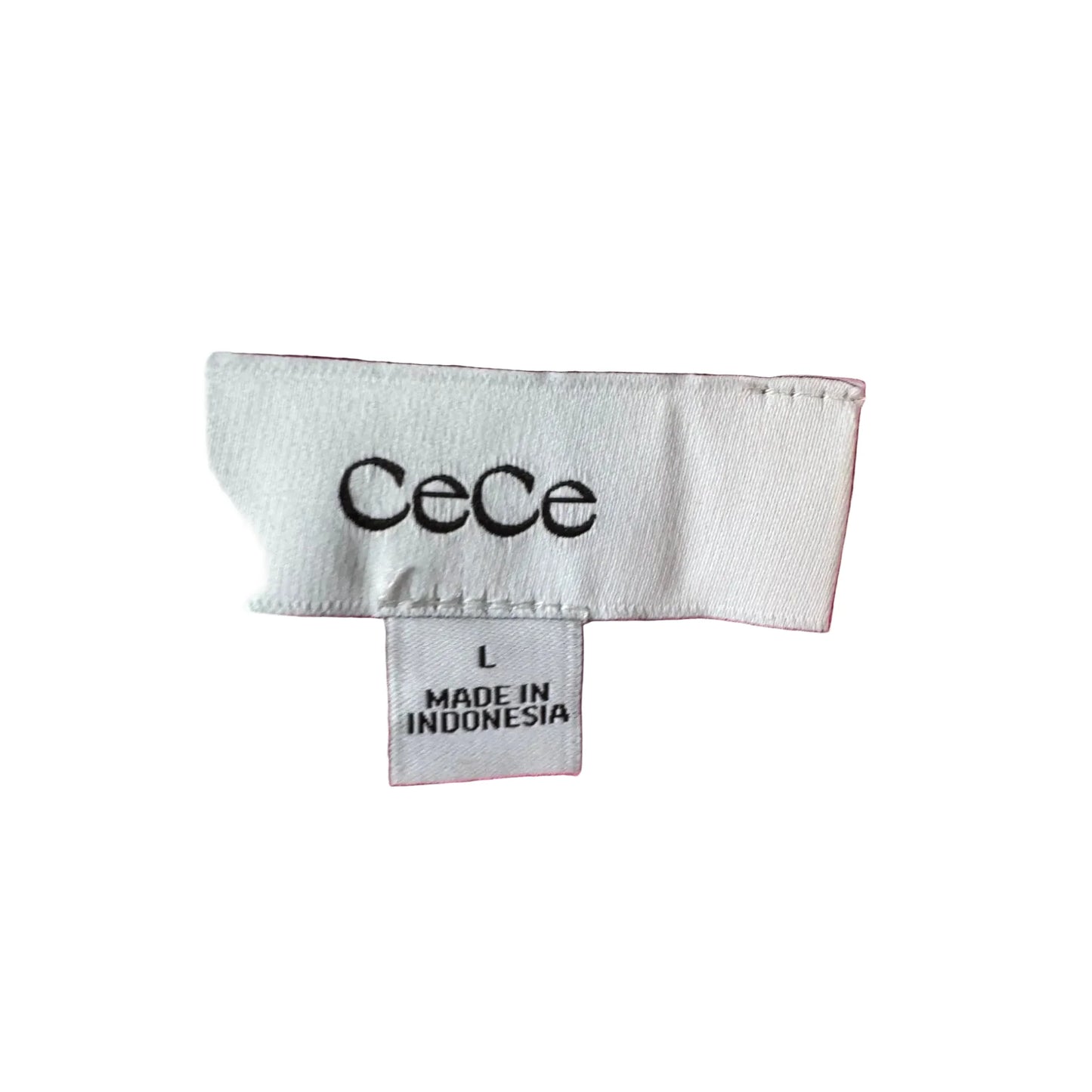 Top Long Sleeve By Cece In Pink, Size: L