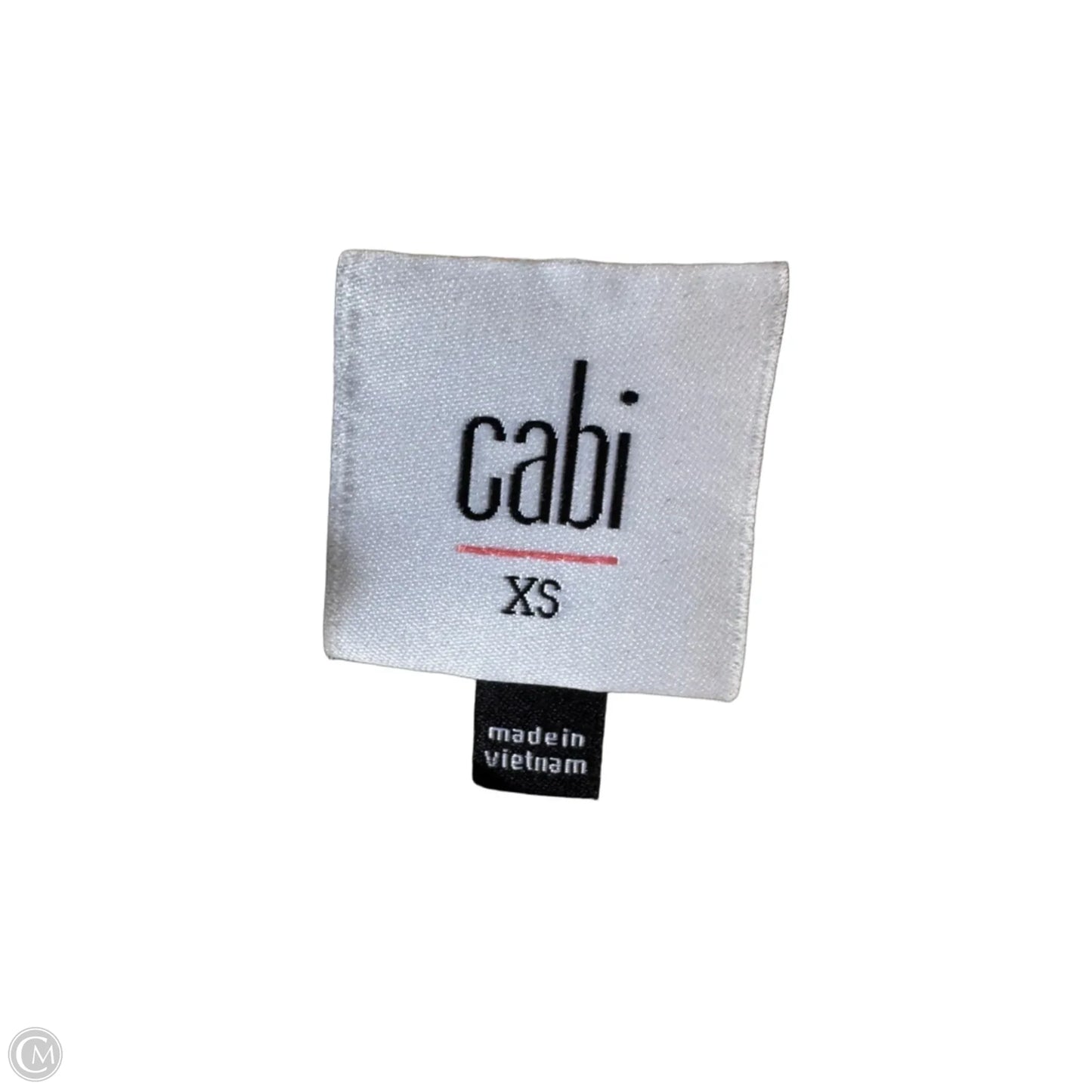 Jacket Shirt By Cabi In Grey & Yellow, Size: Xs