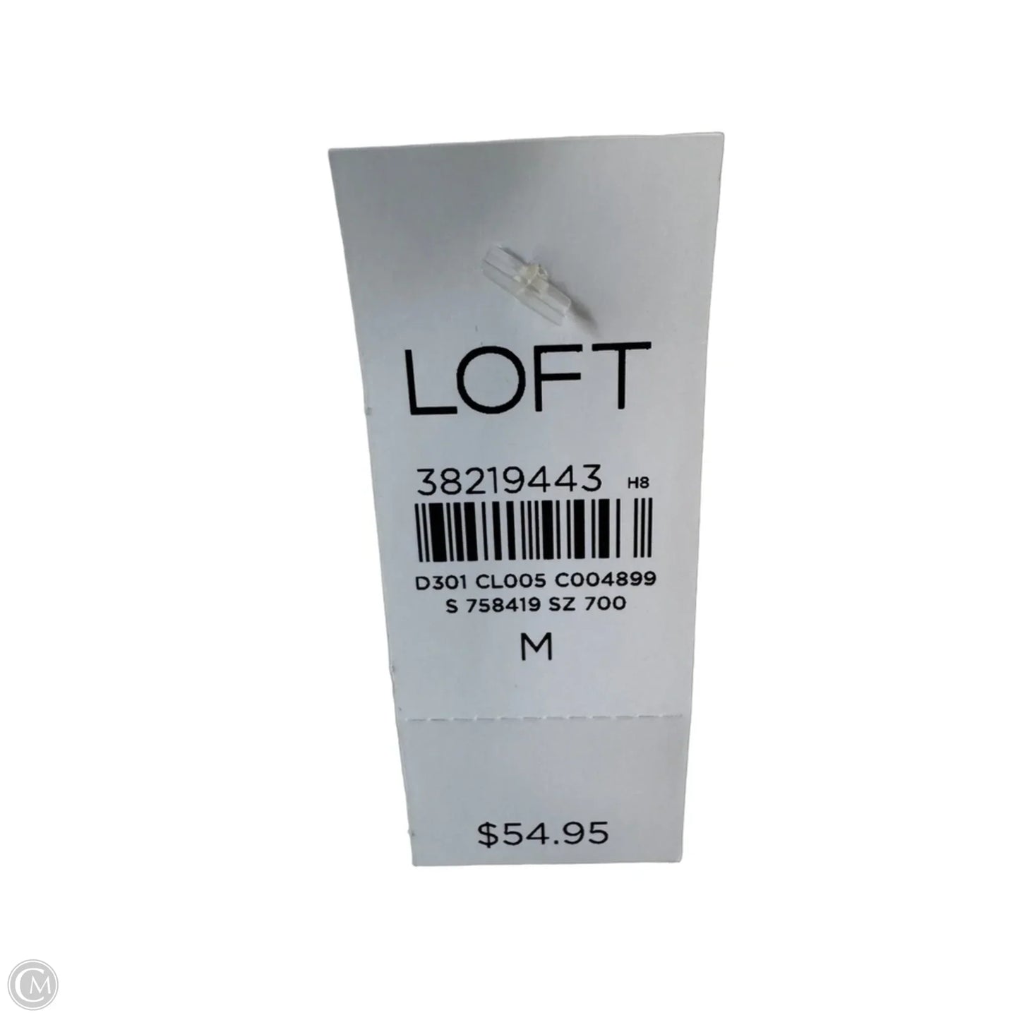 Top Long Sleeve By Loft In Cream, Size: M