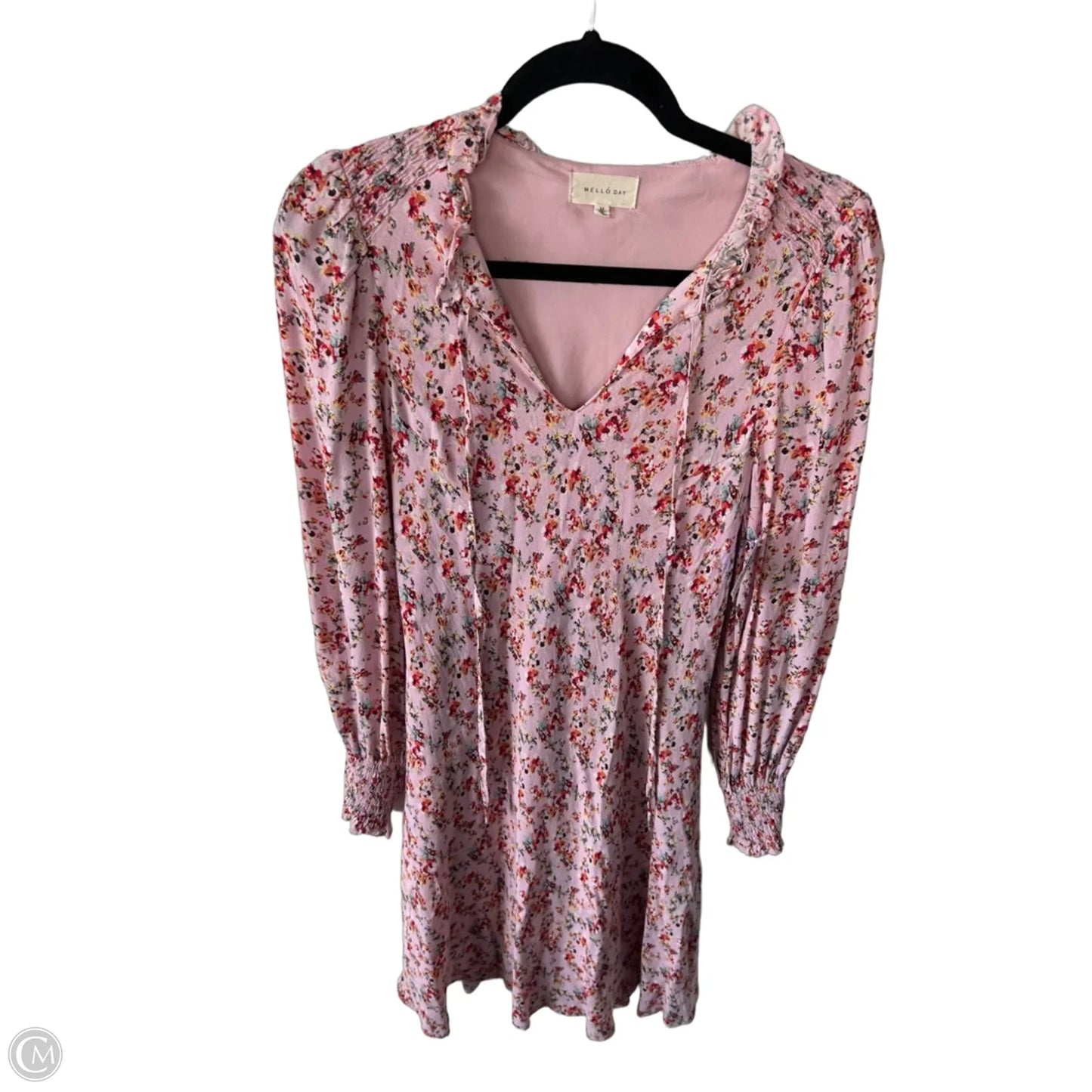 Dress Casual Short By Melloday In Pink, Size: M