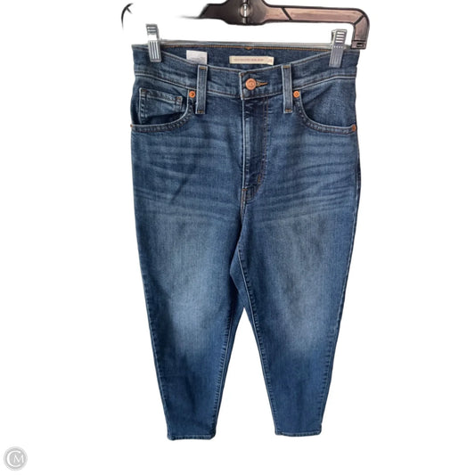 Jeans Straight By Levis In Blue Denim, Size: 2