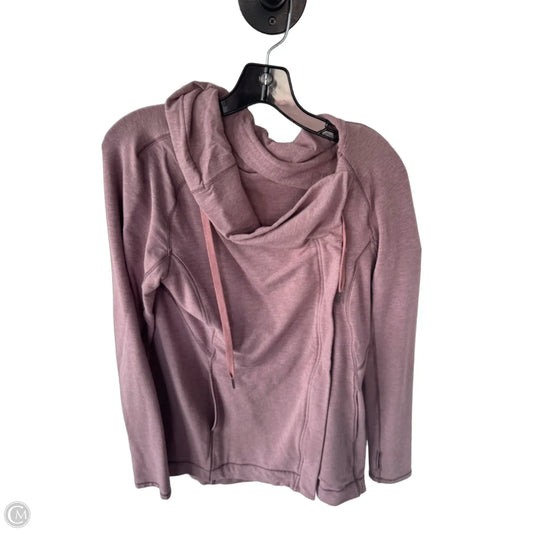 Athletic Sweatshirt Collar By Lululemon In Pink, Size: S