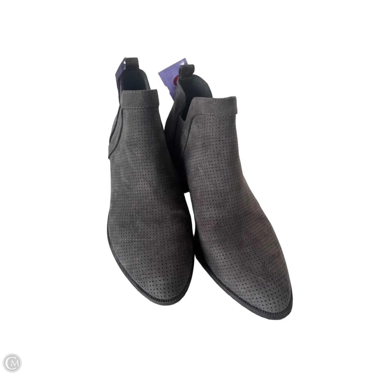 Boots Ankle Heels By Style And Company In Grey, Size: 8