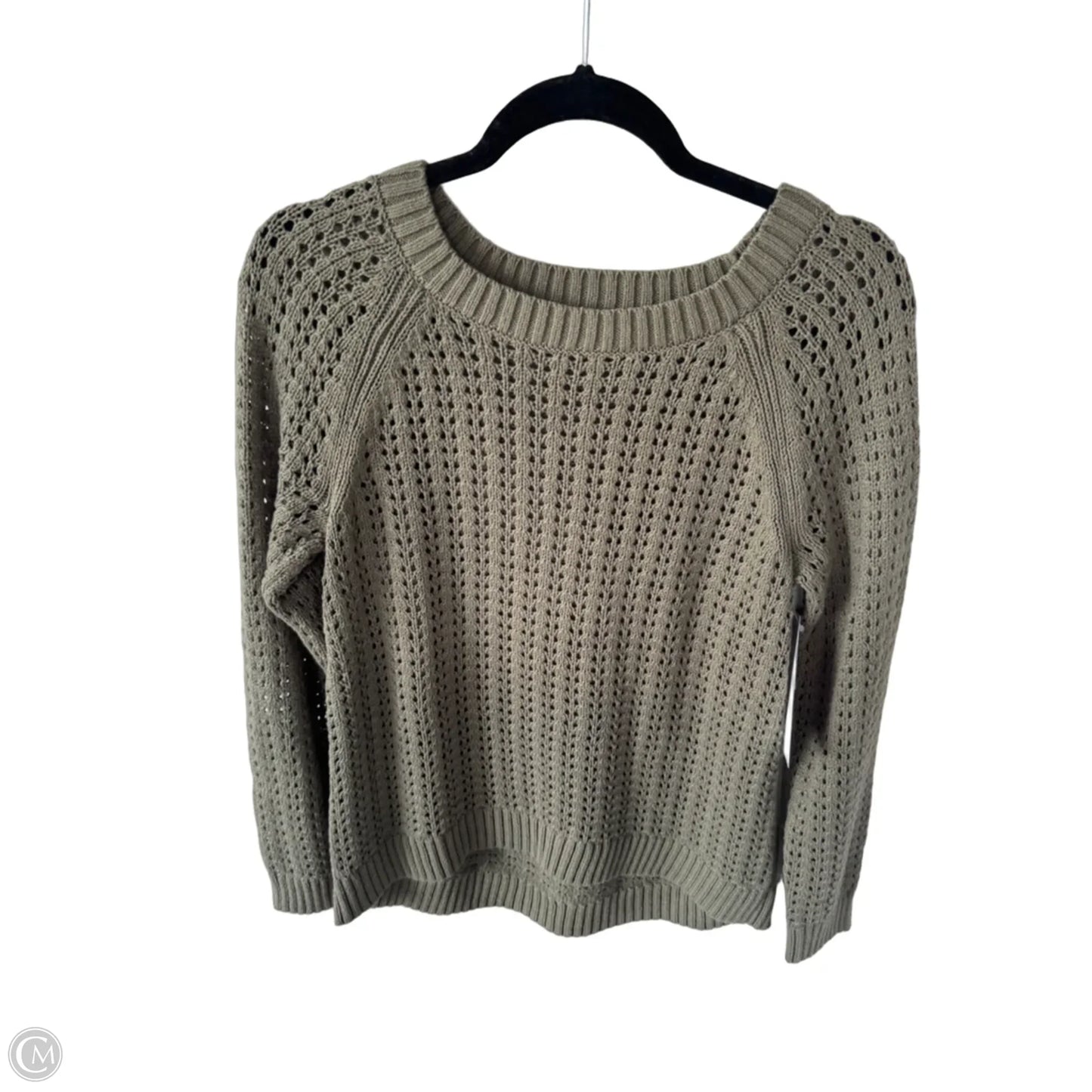 Sweater By Talbots In Green, Size: S