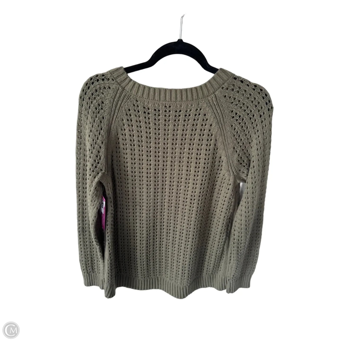 Sweater By Talbots In Green, Size: S