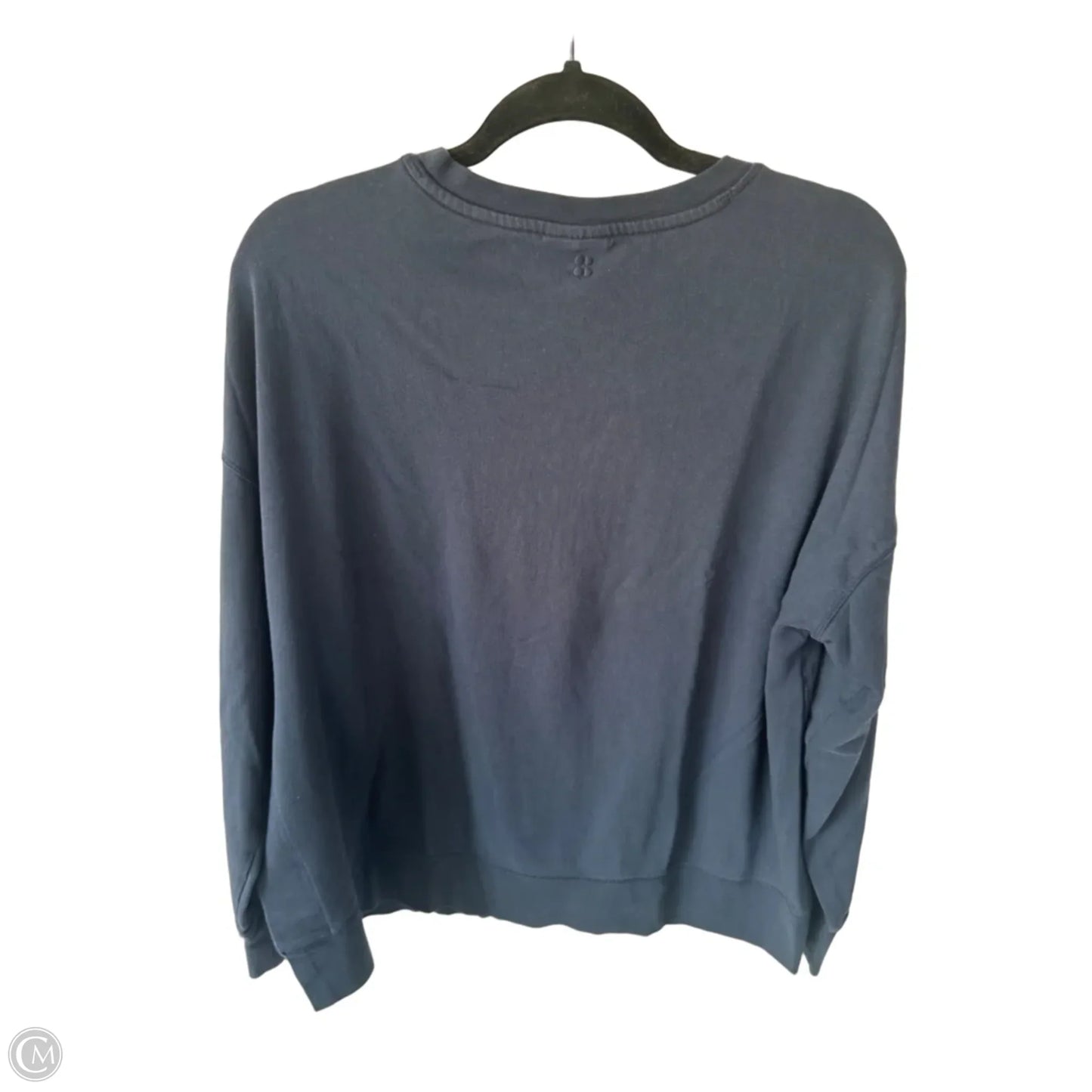 Athletic Sweatshirt Crewneck By Sweaty Betty In Blue, Size: L