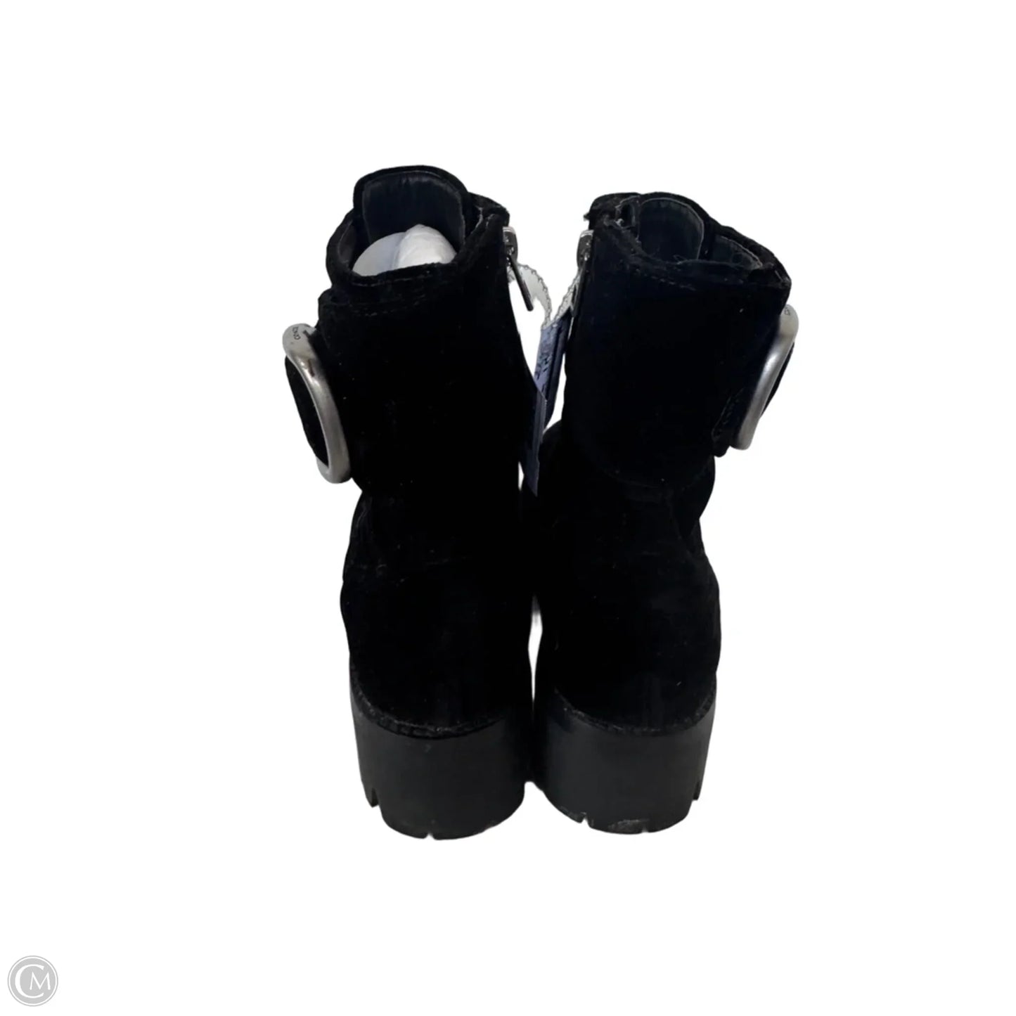 Boots Designer By Coach In Black, Size: 6.5