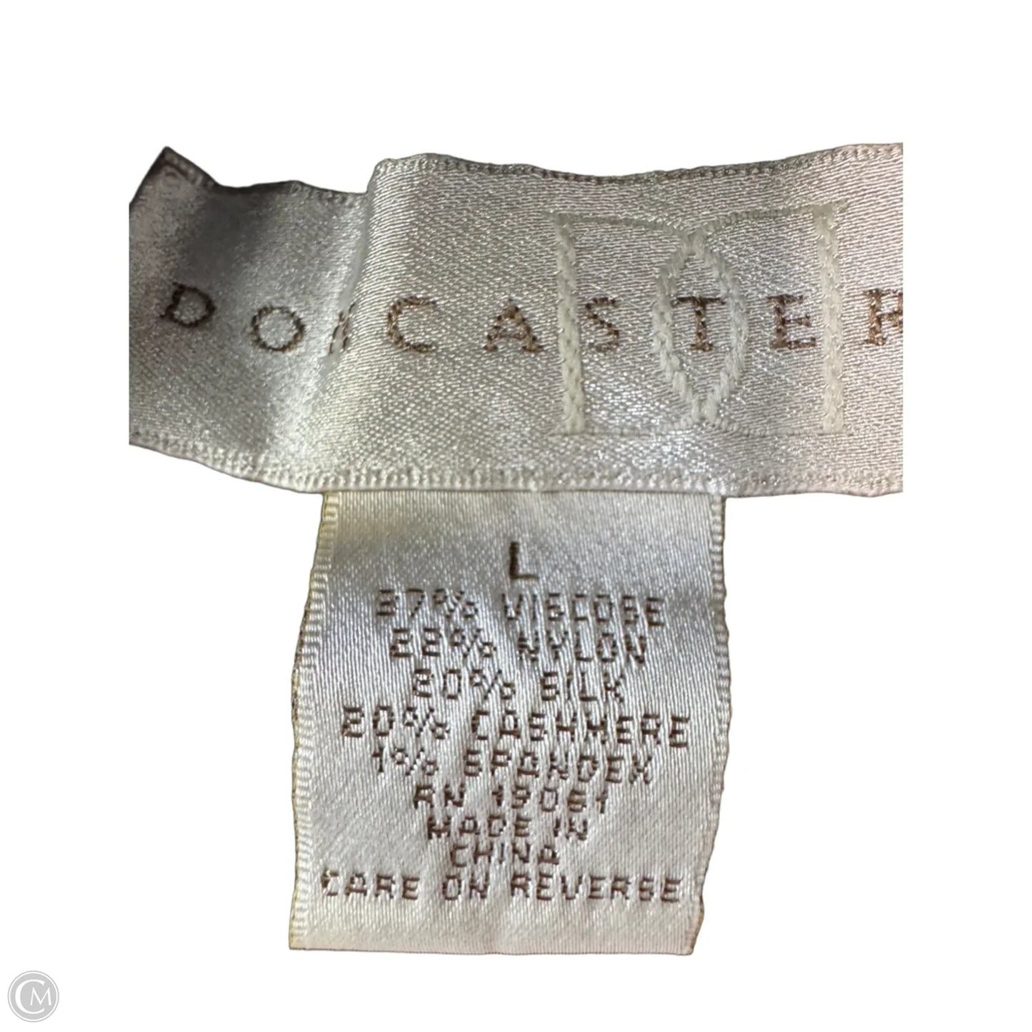 Sweater By Doncaster In Brown, Size: L