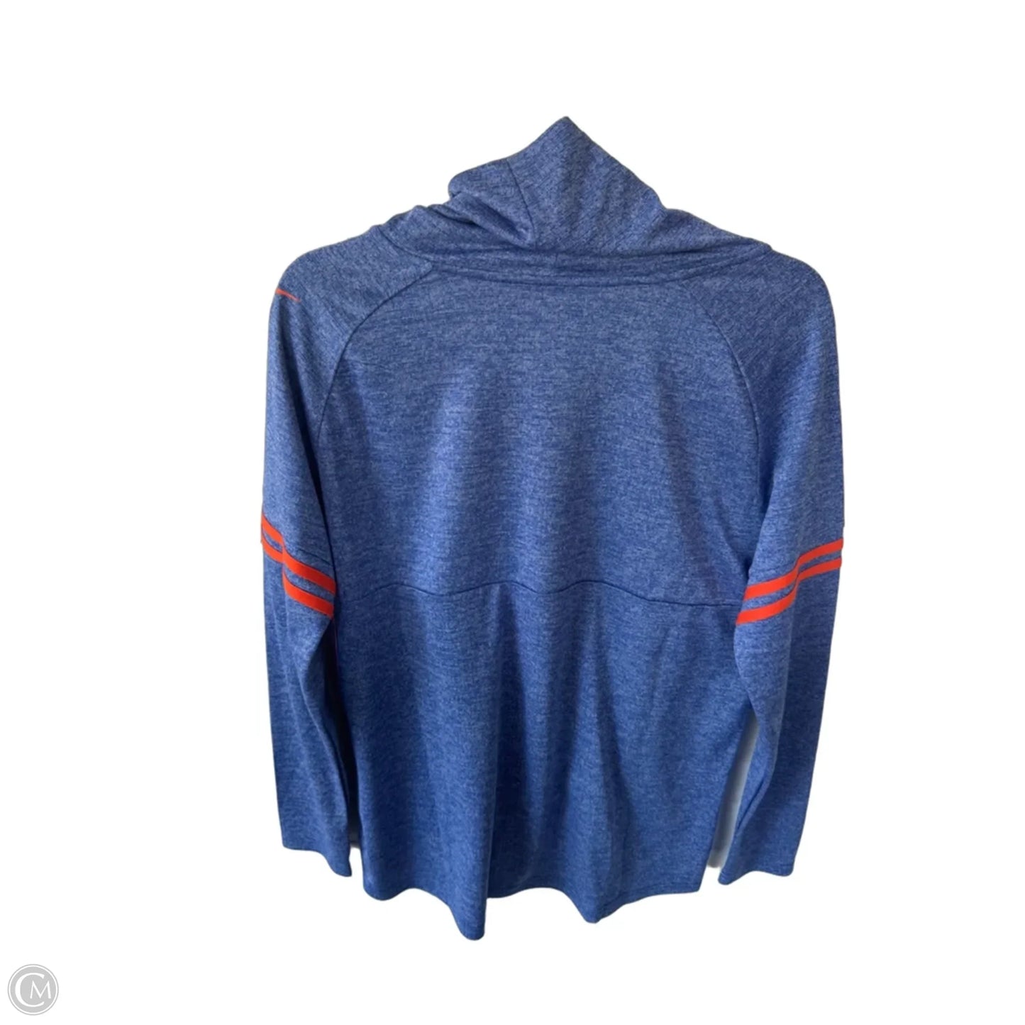 Sweatshirt Collar By Nfl In Blue & Orange, Size: M