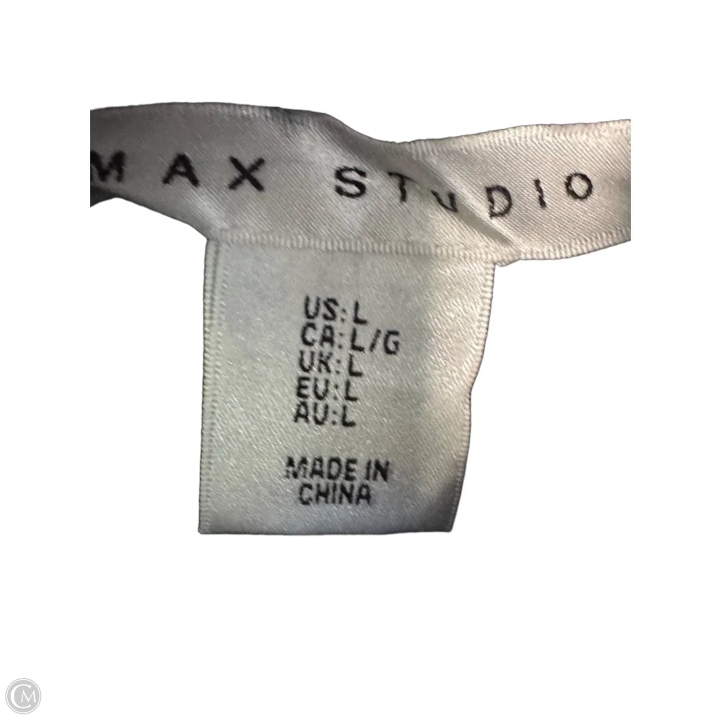 Sweater Cardigan By Max Studio In Grey, Size: L