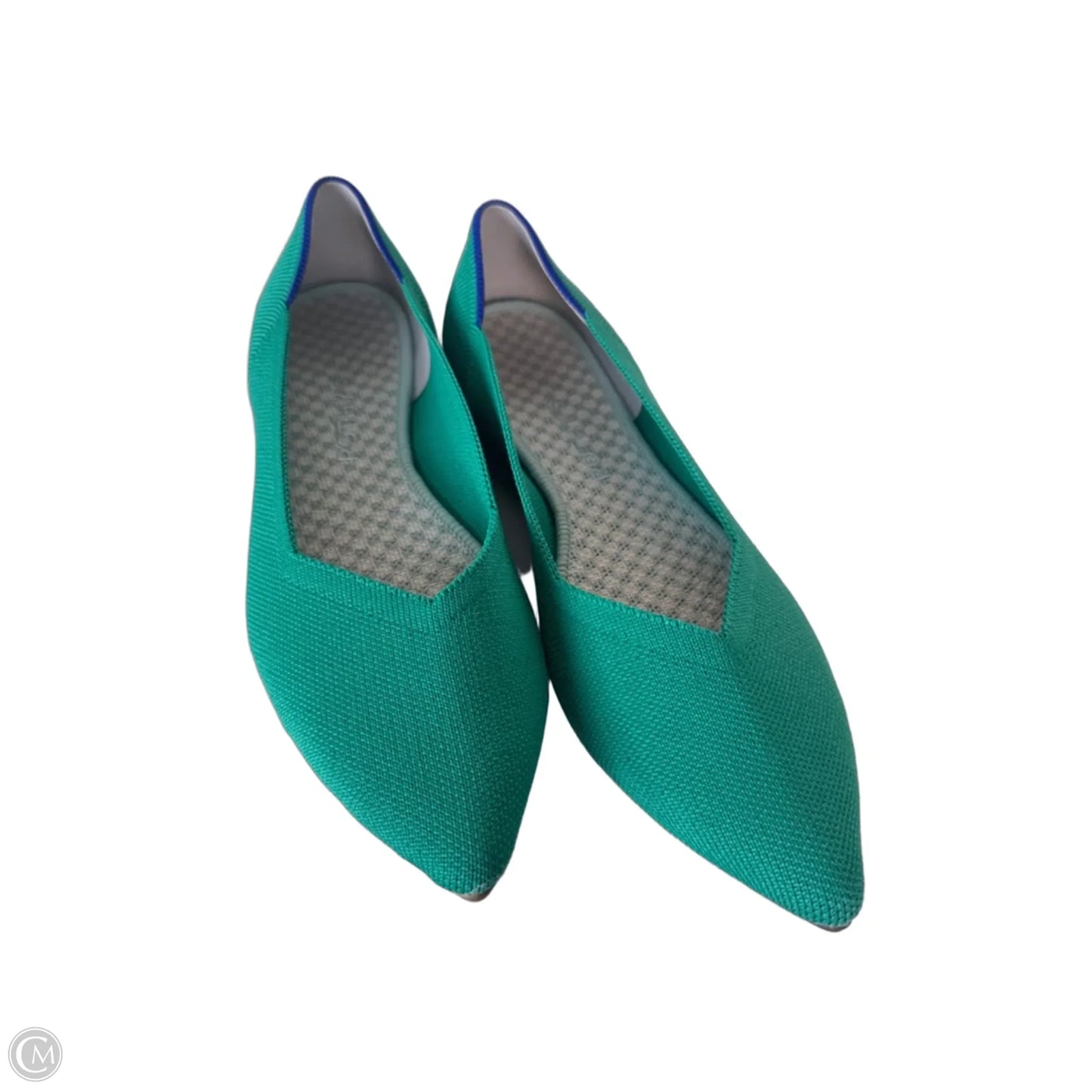 Shoes Flats By Rothys In Green, Size: 9.5