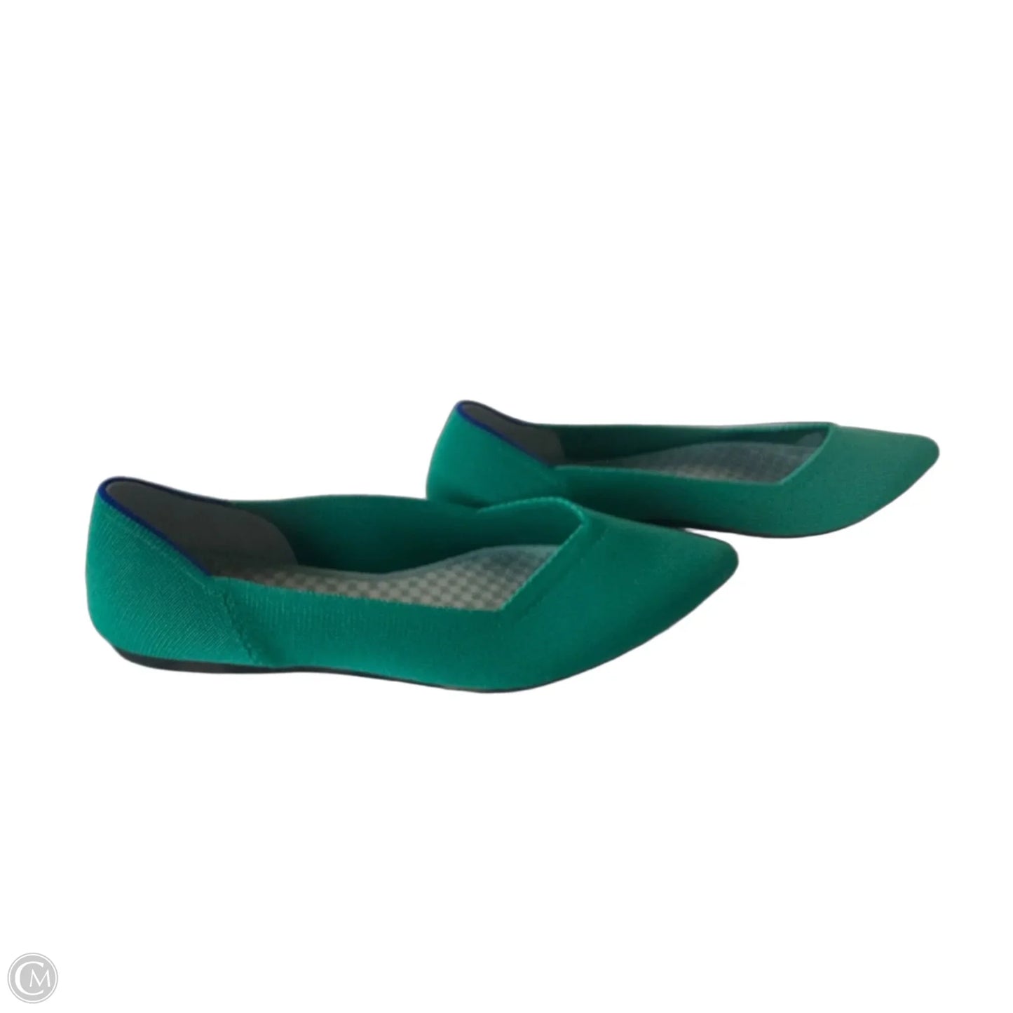 Shoes Flats By Rothys In Green, Size: 9.5