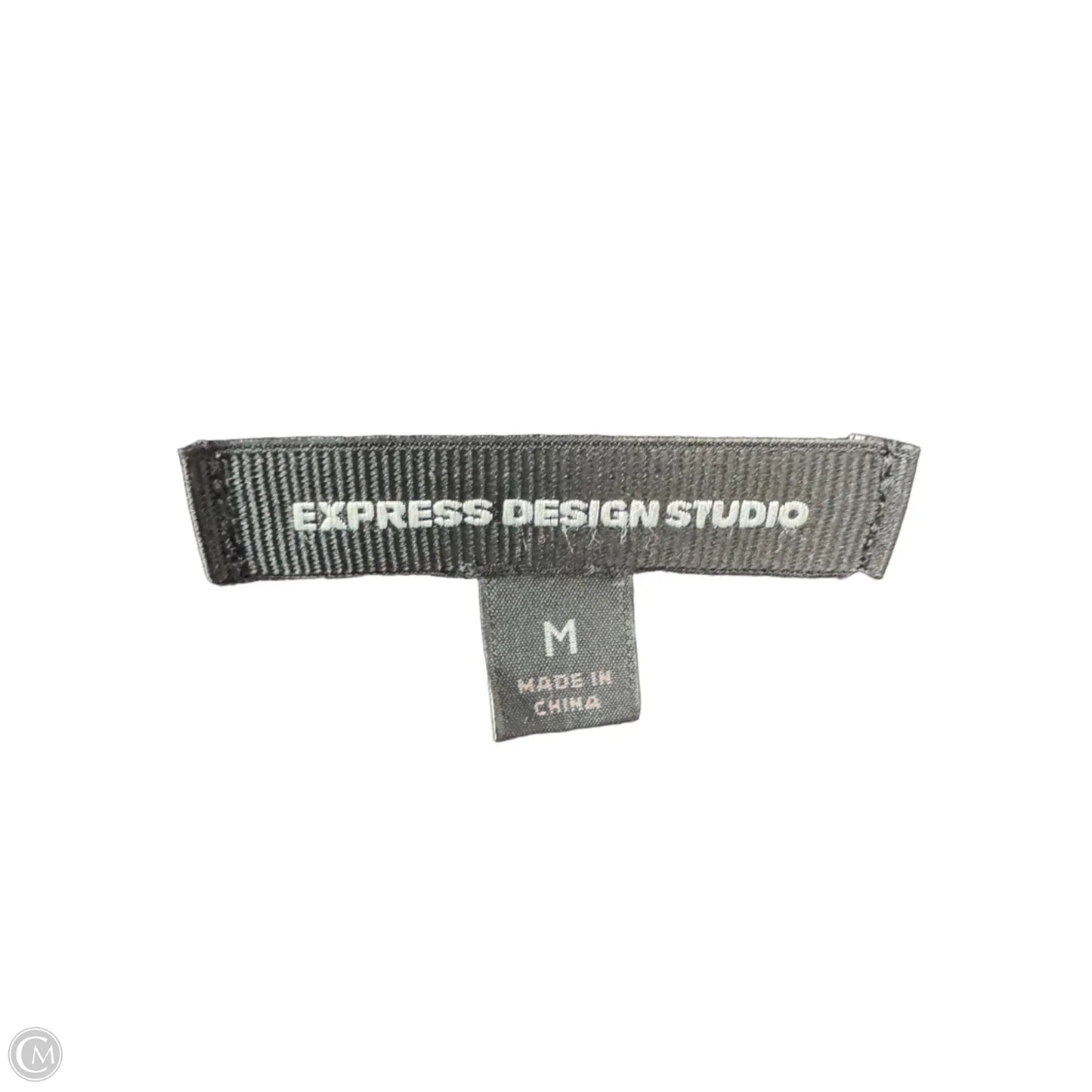 Sweater Short Sleeve By Express In Black, Size: M