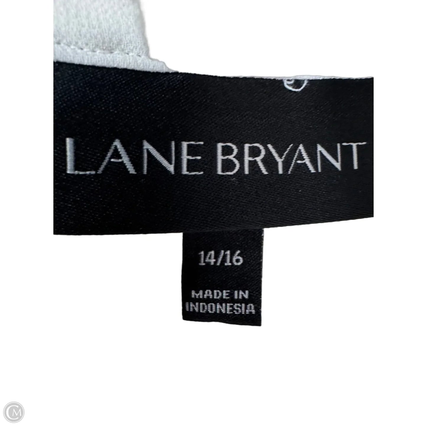 Top Long Sleeve By Lane Bryant In Cream, Size: Xl