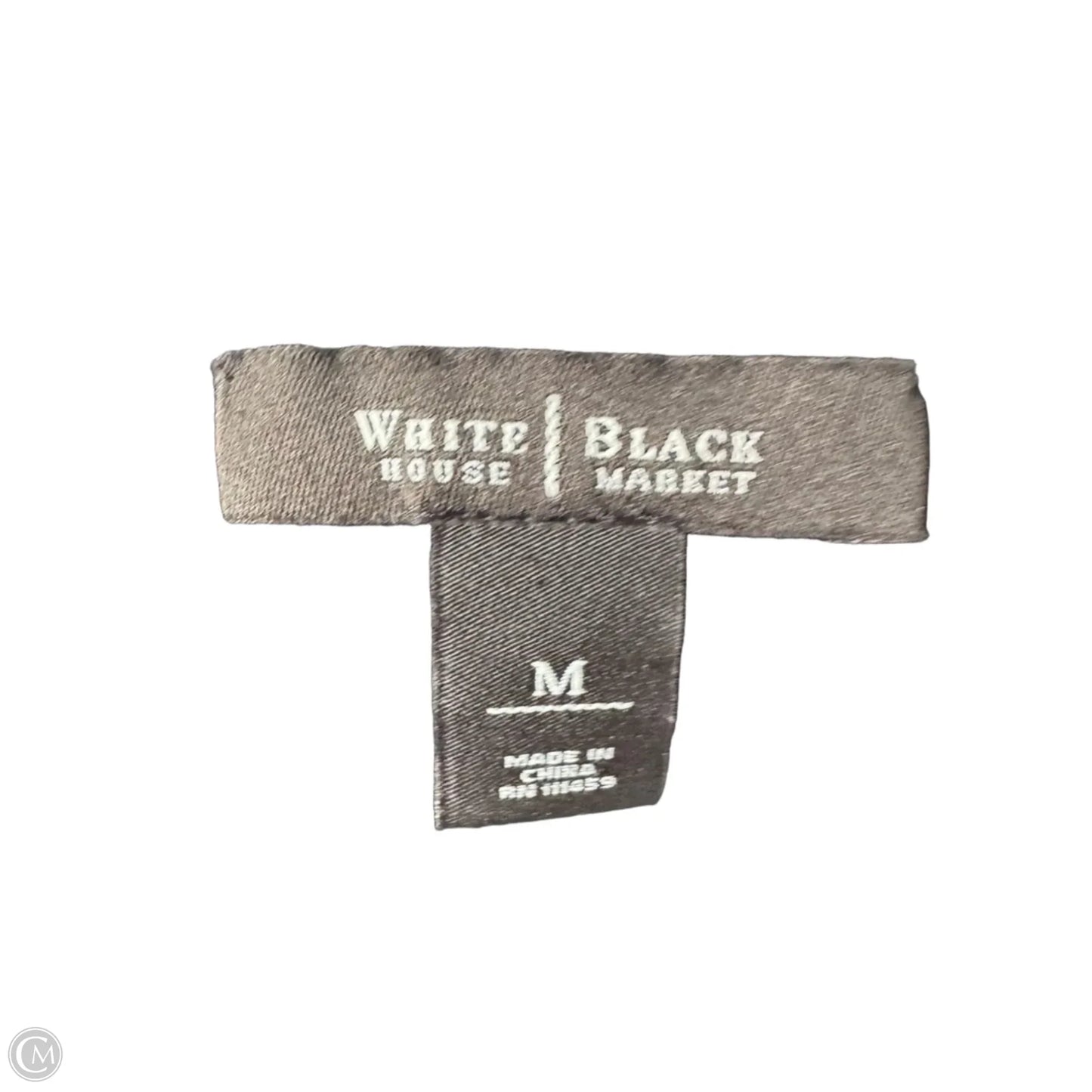 Sweater Short Sleeve By White House Black Market In Black, Size: M