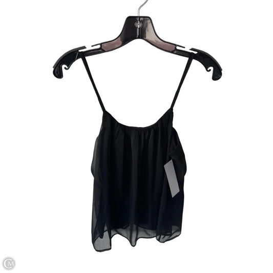 Top Sleeveless By Limited In Black, Size: M