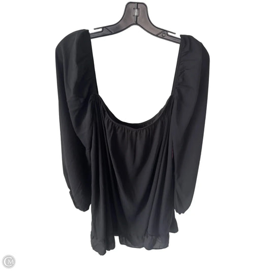 Tunic Long Sleeve By Show Me Your Mumu In Black, Size: Xxl