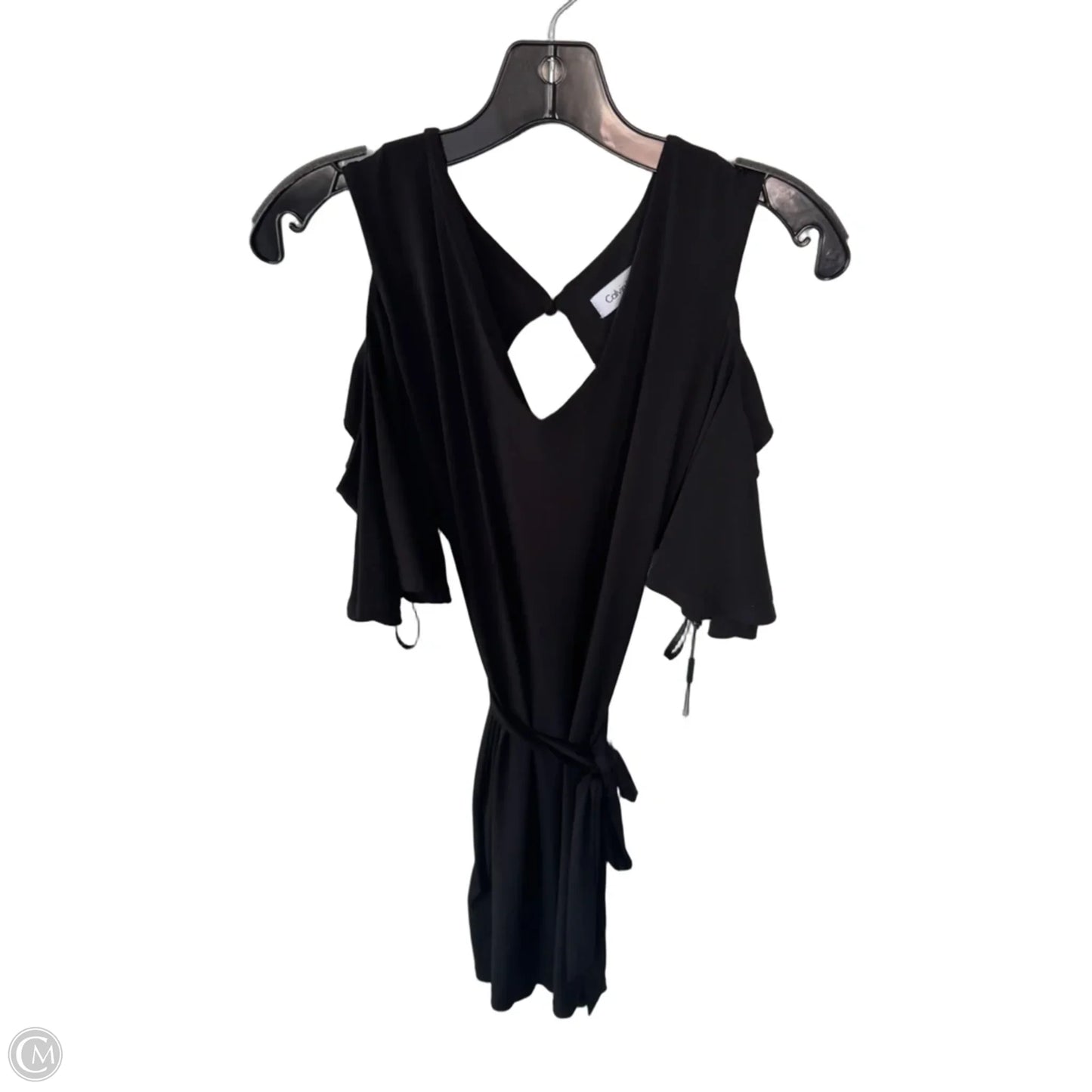 Dress Work By Calvin Klein In Black, Size: S