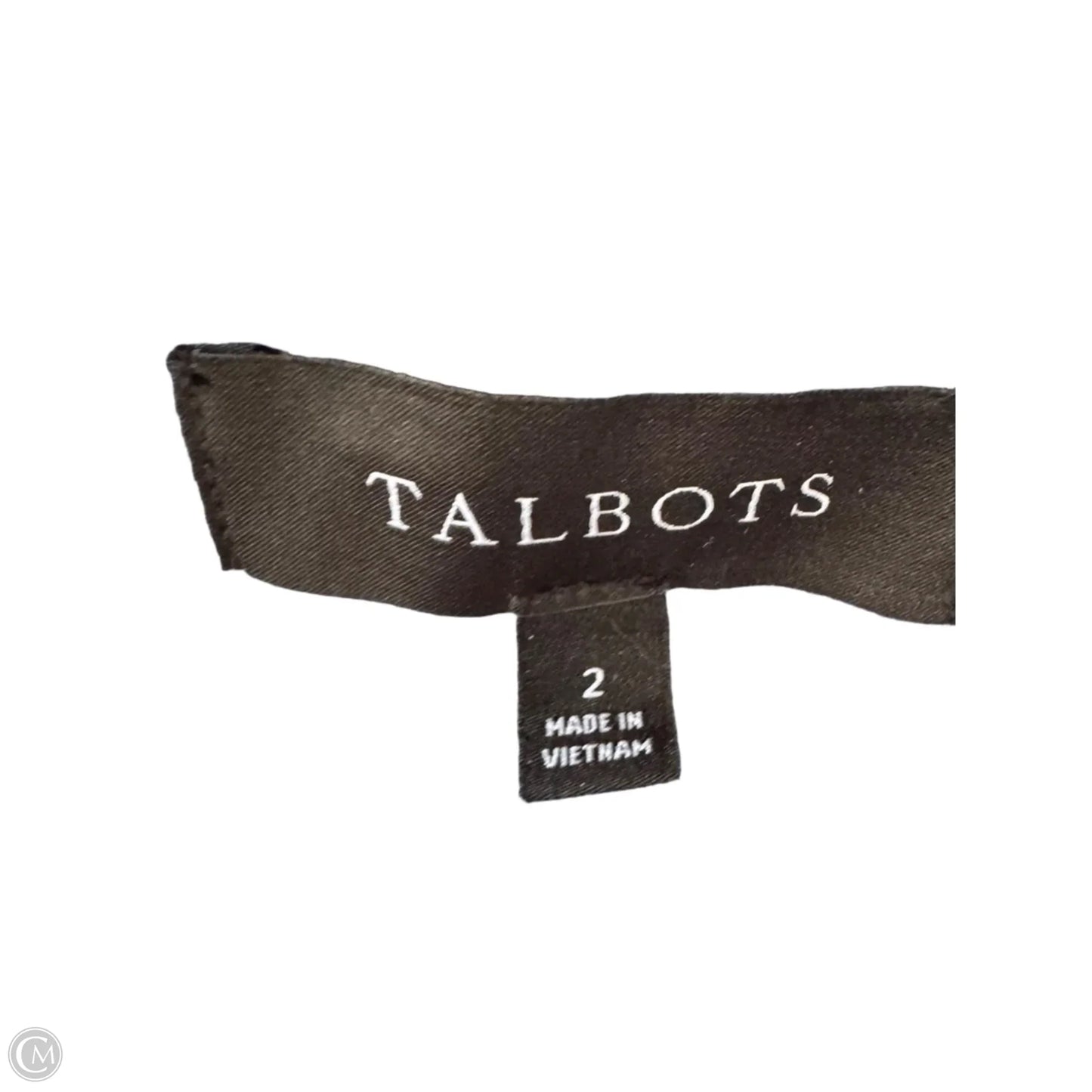 Blazer By Talbots In Blue Denim, Size: Xs