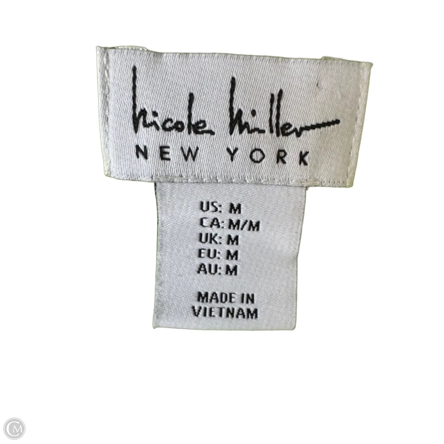 Dress Casual Short By Nicole By Nicole Miller In Green & Orange, Size: M
