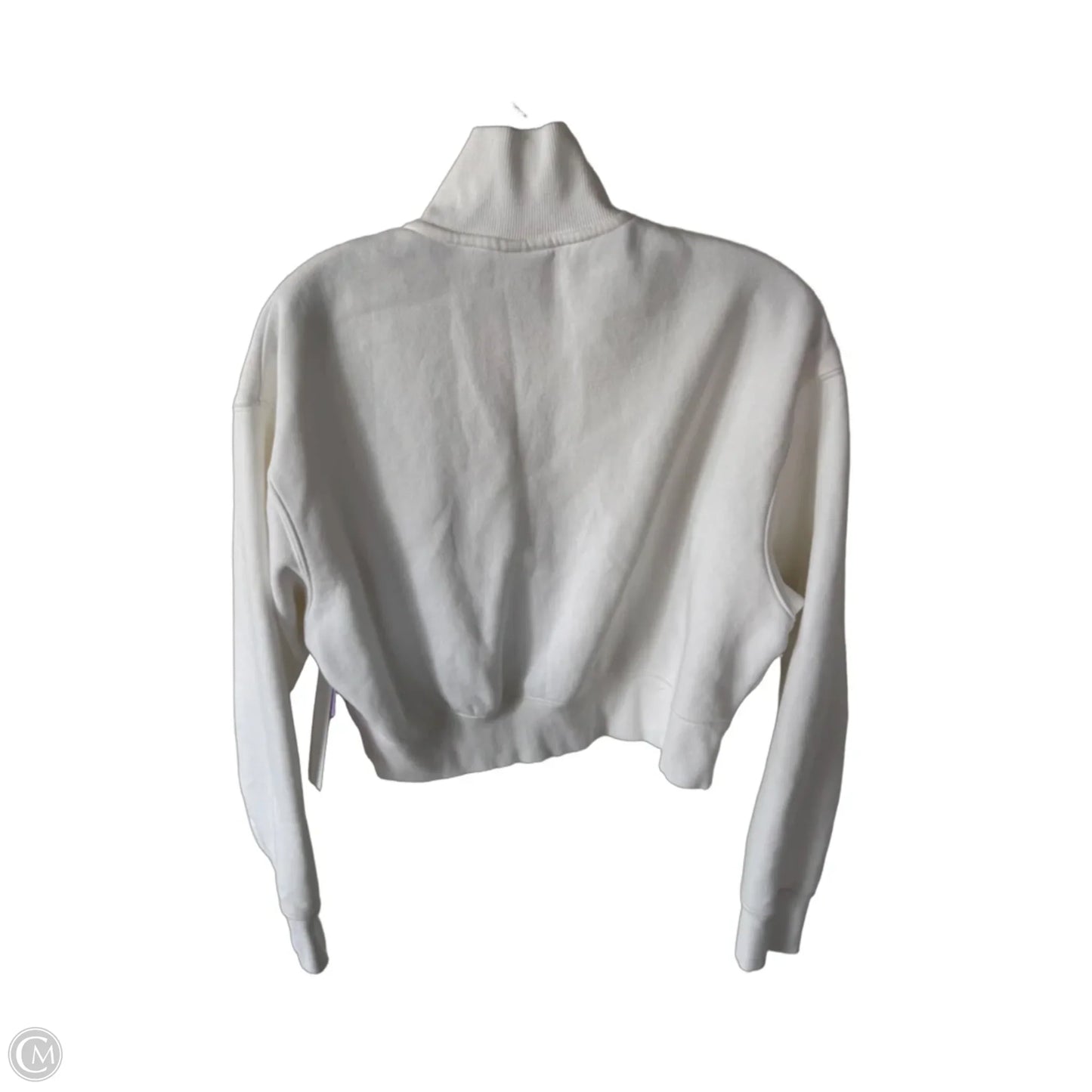 Athletic Sweatshirt Collar By Nike In White, Size: Xs