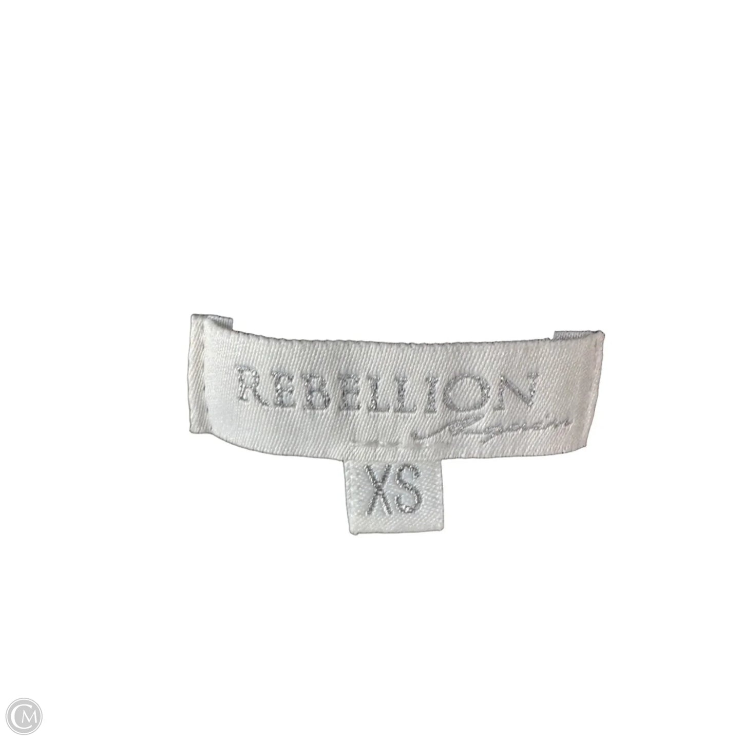 Vest Sweater By Rebellion In Black & Orange, Size: Xs
