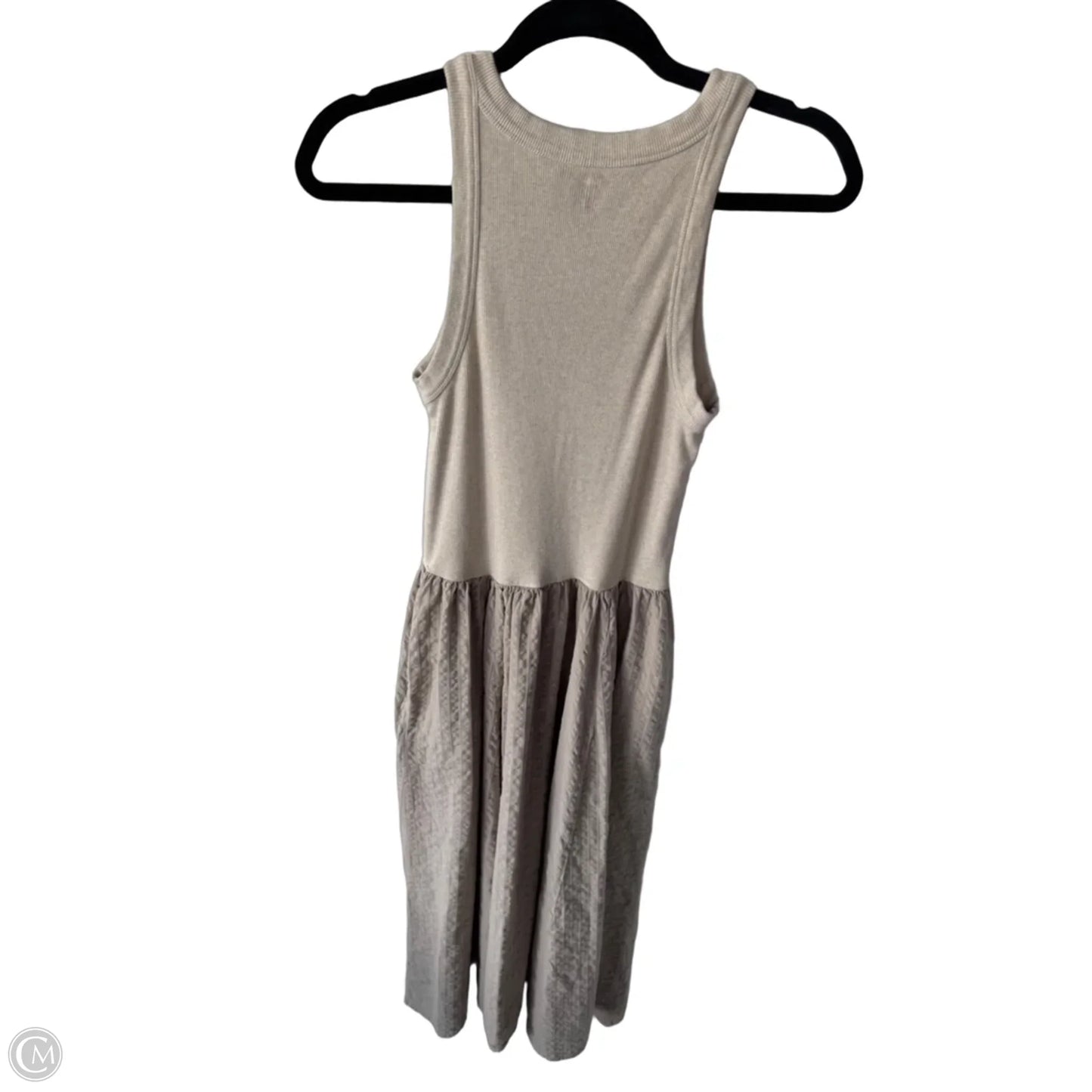 Dress Casual Maxi By Aerie In Tan, Size: M
