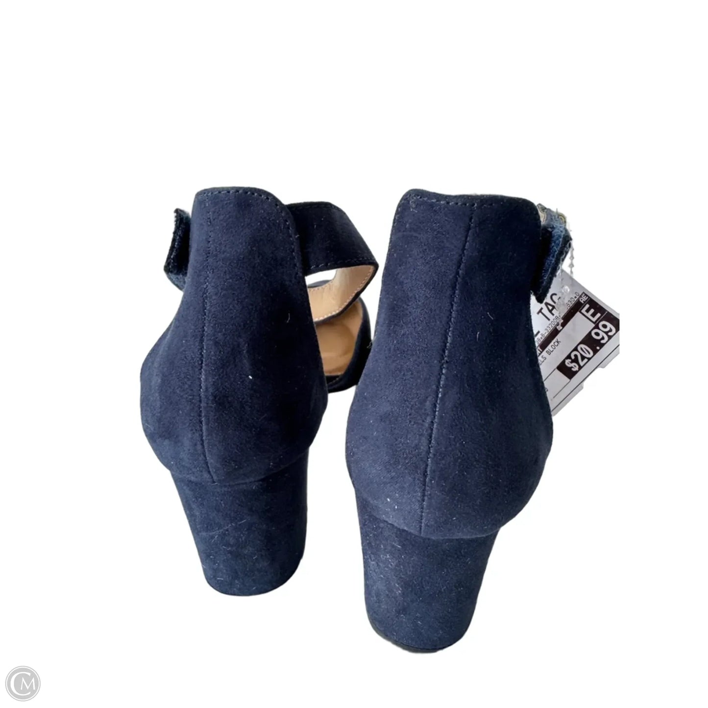 Shoes Heels Block By Lane Bryant In Blue, Size: 9
