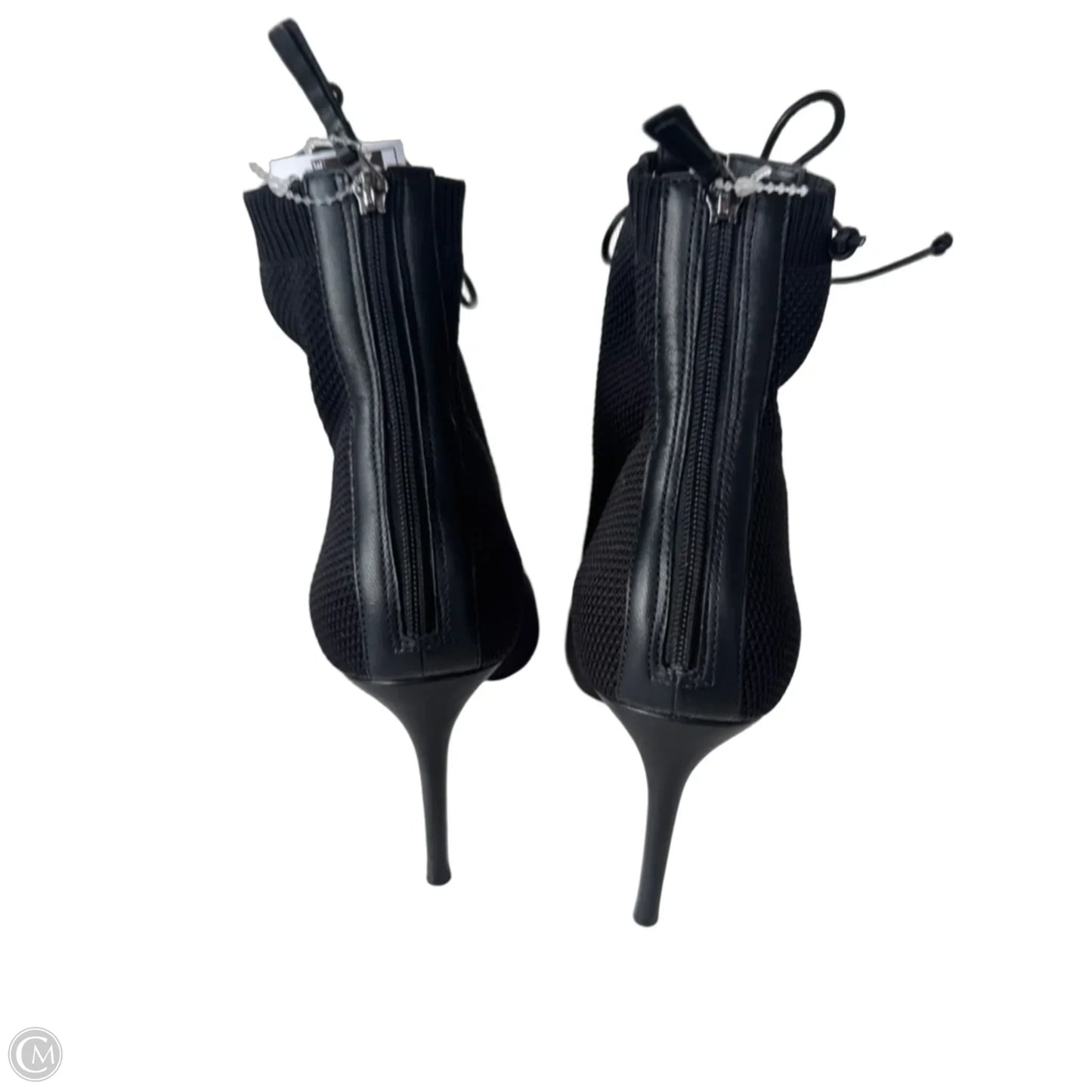Sandals Heels Stiletto By Bcbgmaxazria In Black, Size: 8