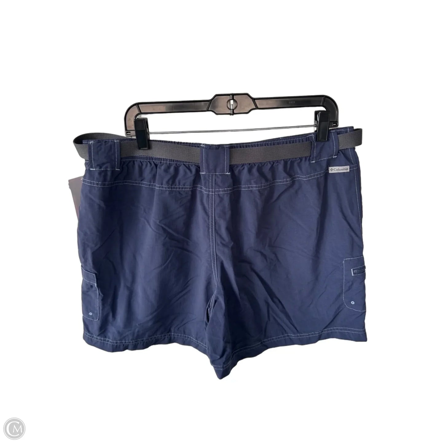 Athletic Shorts By Columbia In Blue & Grey, Size: 16