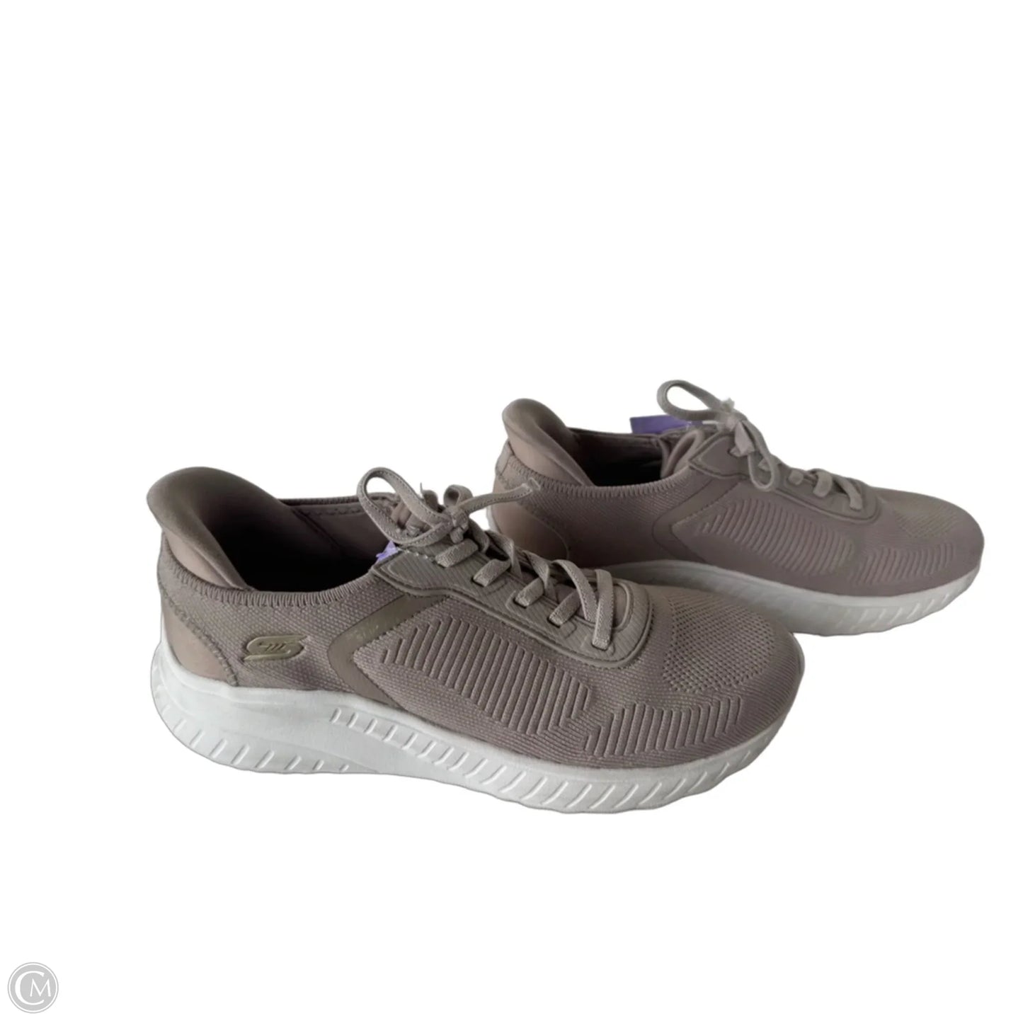 Shoes Athletic By Skechers In Tan & White, Size: 7.5