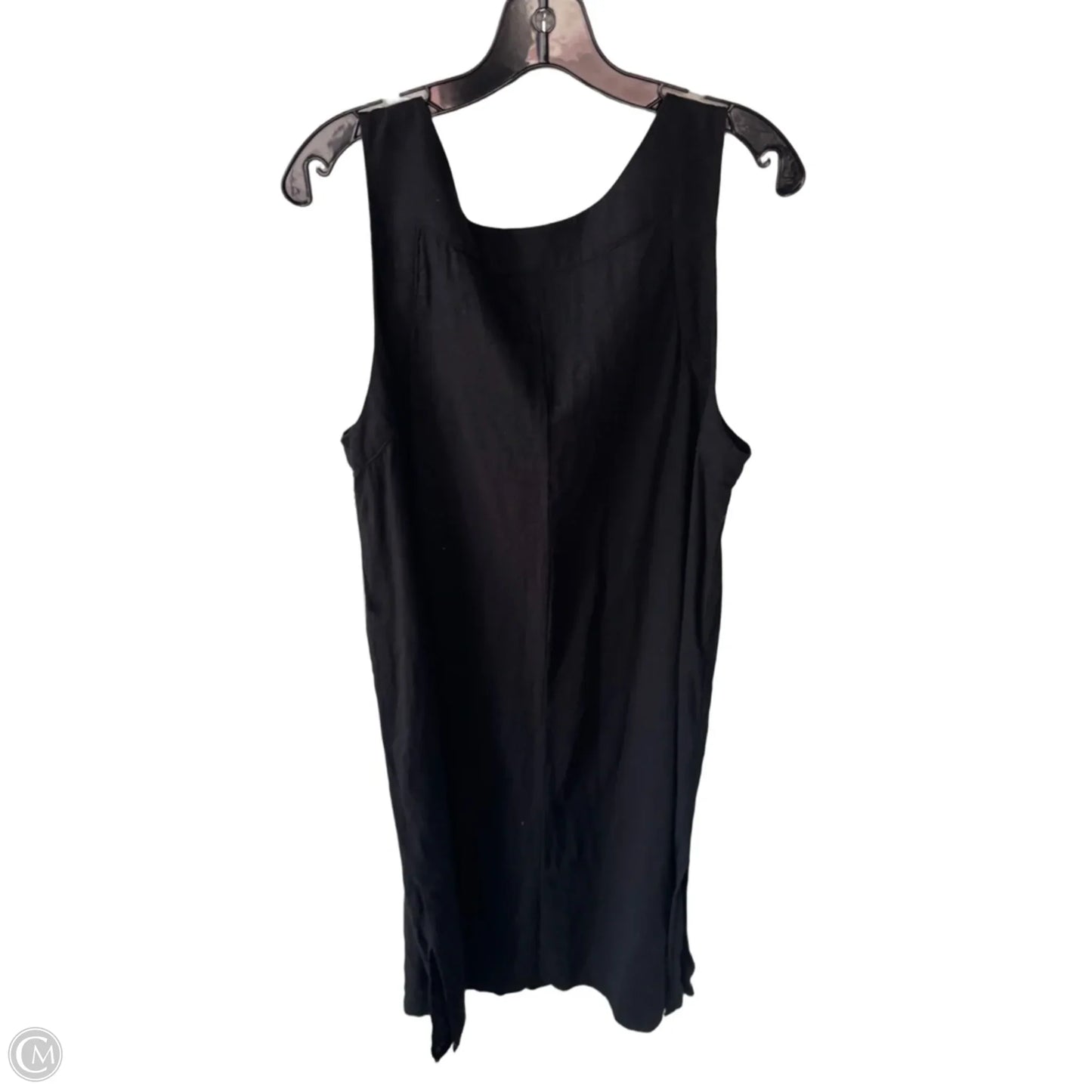 Dress Casual Midi By Dkny In Black, Size: L