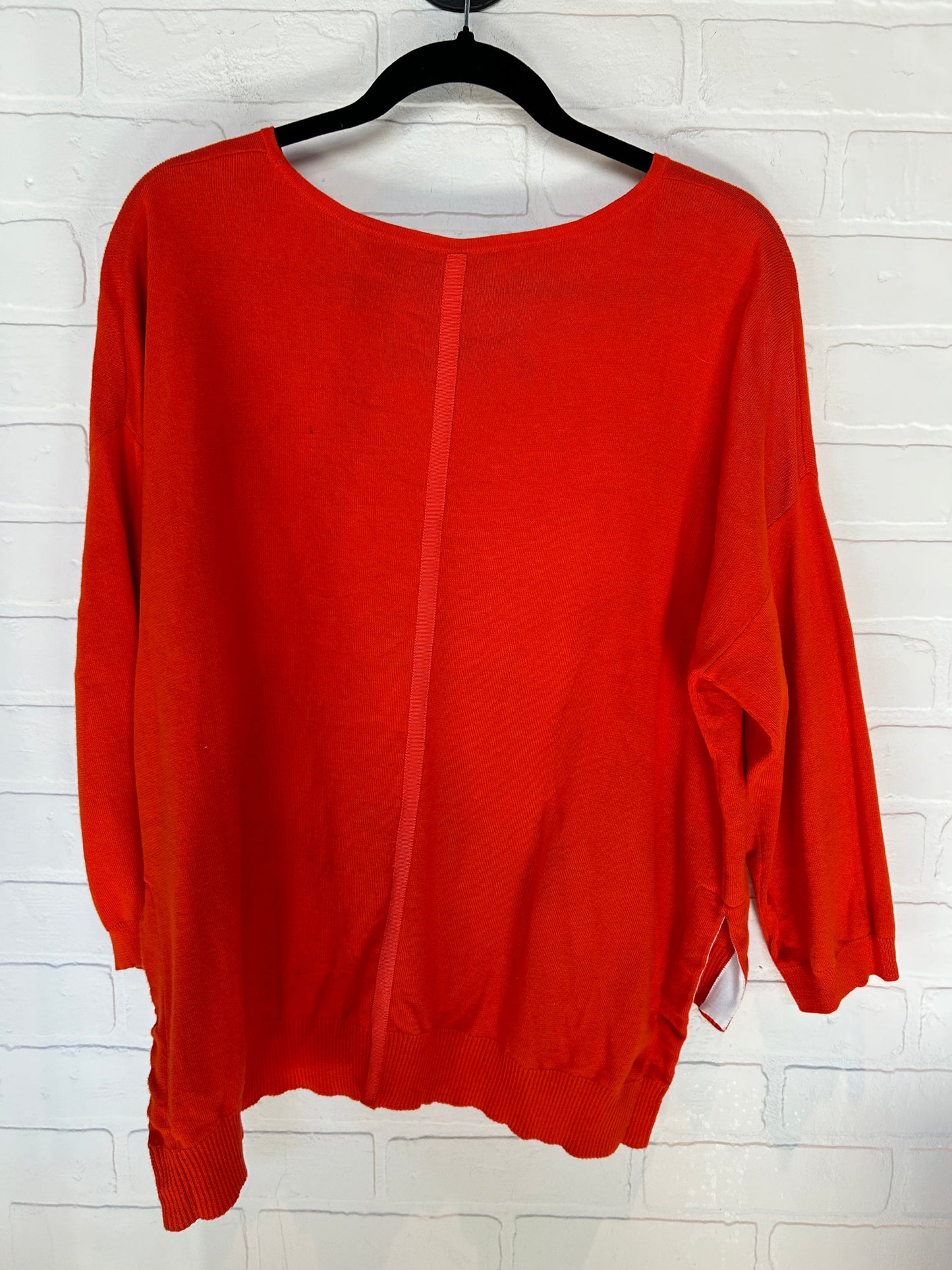 Orange Sweater Joan Vass, Size Xs
