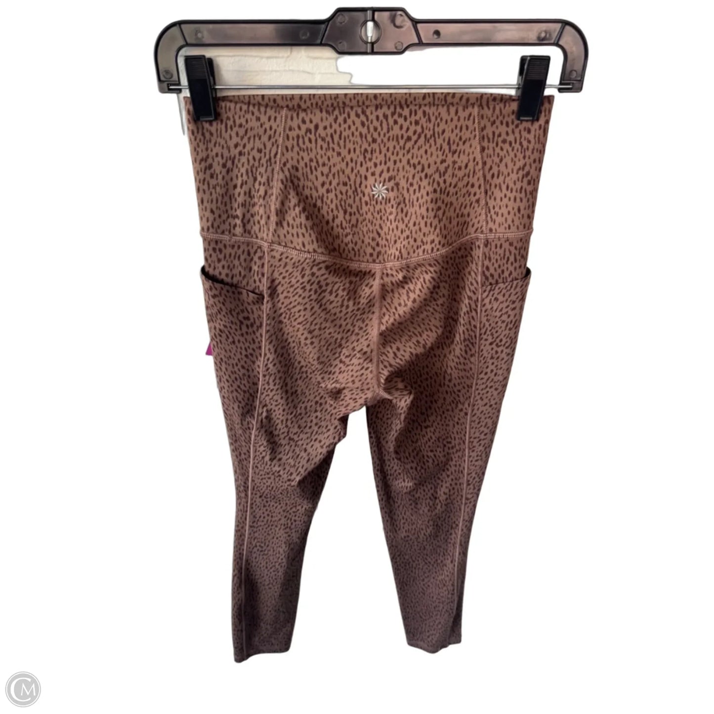 Athletic Leggings By Athleta In Brown, Size: 0