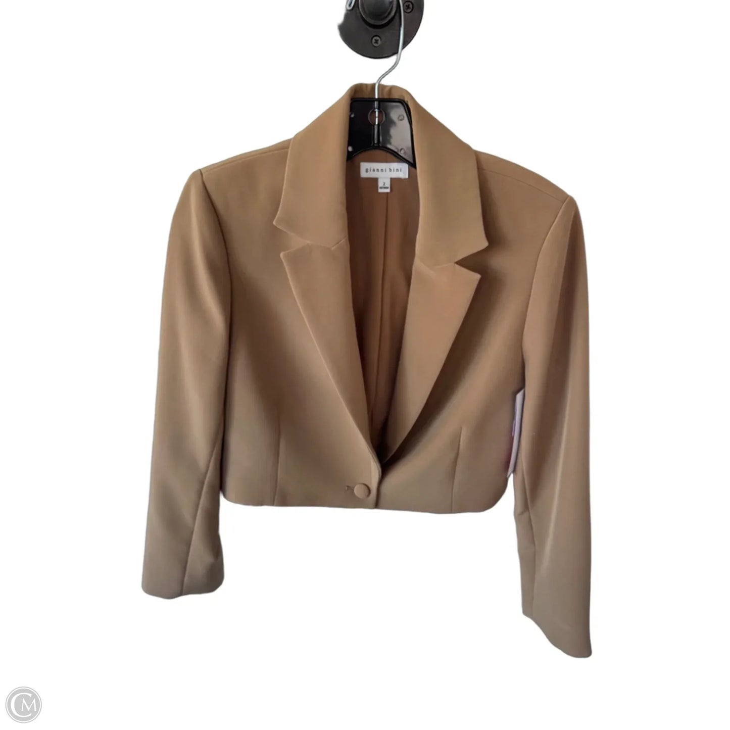 Blazer By Gianni Bini In Tan, Size: Xs