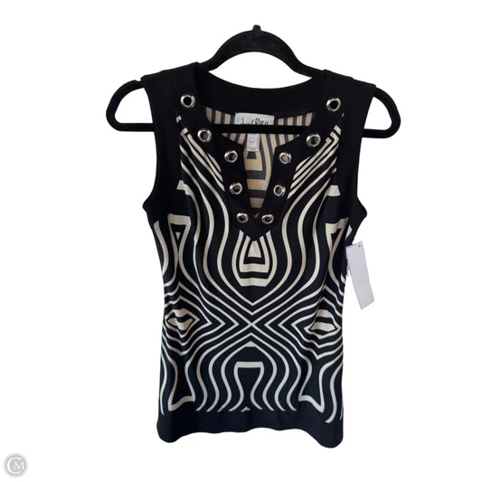Dress Casual Short By Joseph Ribkoff In Black & Tan, Size: S