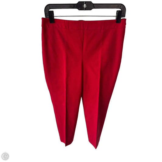 Pants Dress By Talbots In Red, Size: 6p