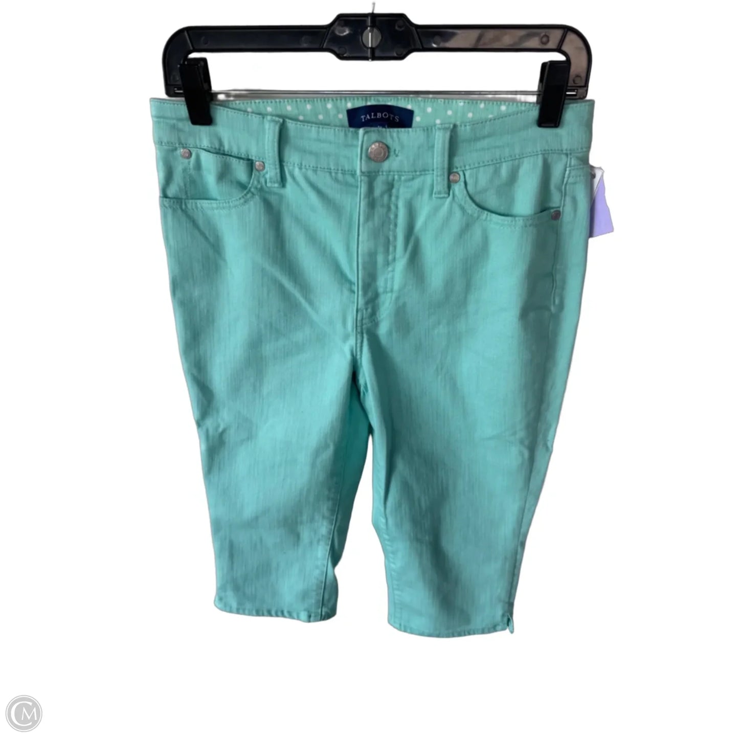 Capris By Talbots In Blue Denim, Size: 6p