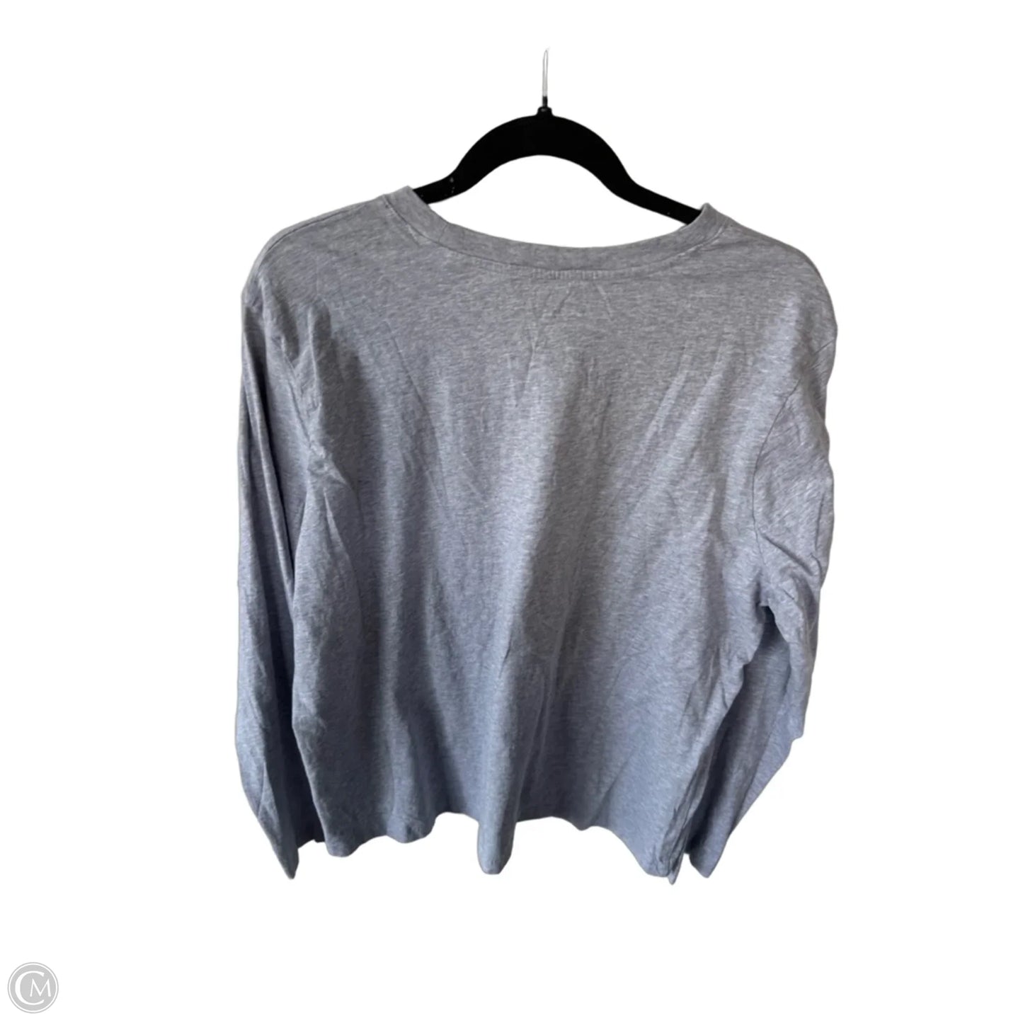 Top Long Sleeve Basic By Pact In Grey, Size: Xl